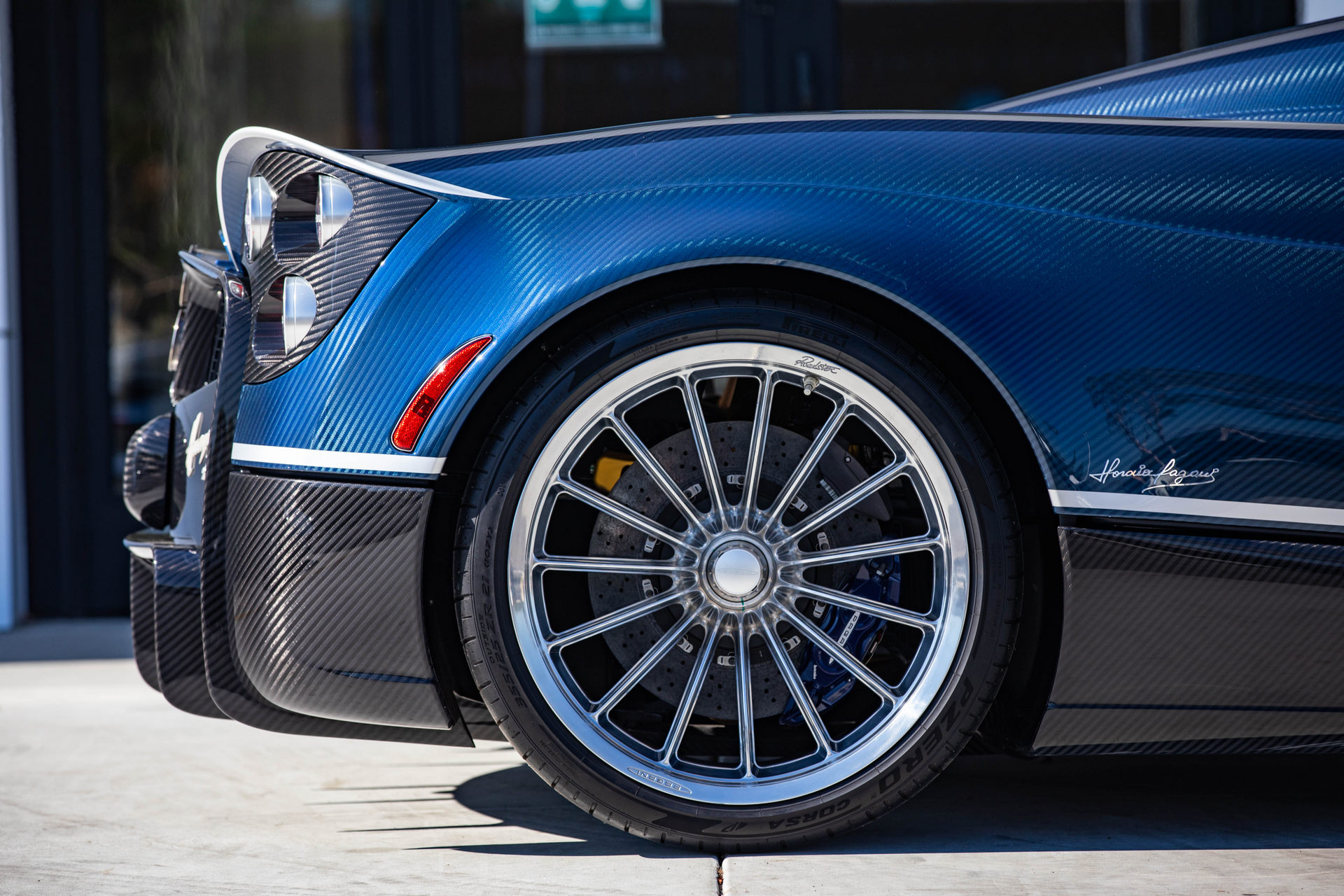 2018 Pagani Huayra Roadster Clad In Blue Carbon Is Just About Perfect