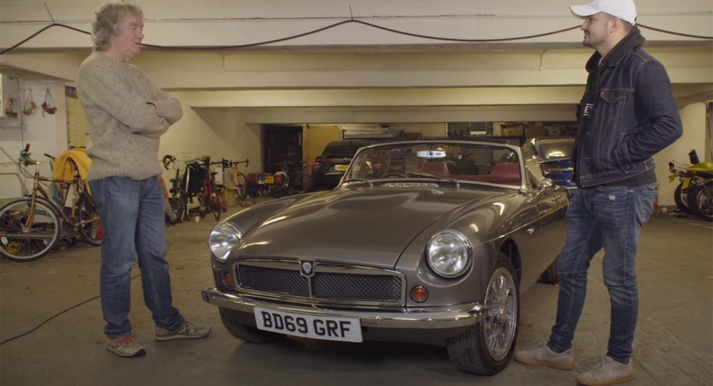  James May Checks Out An Awesome Electric MG Roadster