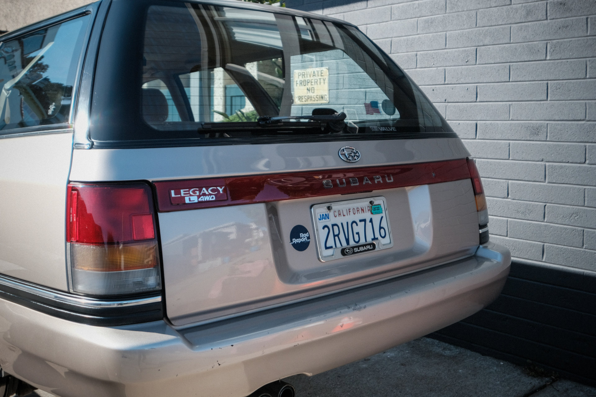 Subaru Of America Brought This 216k Mile 1990 Legacy For Its Private Collection