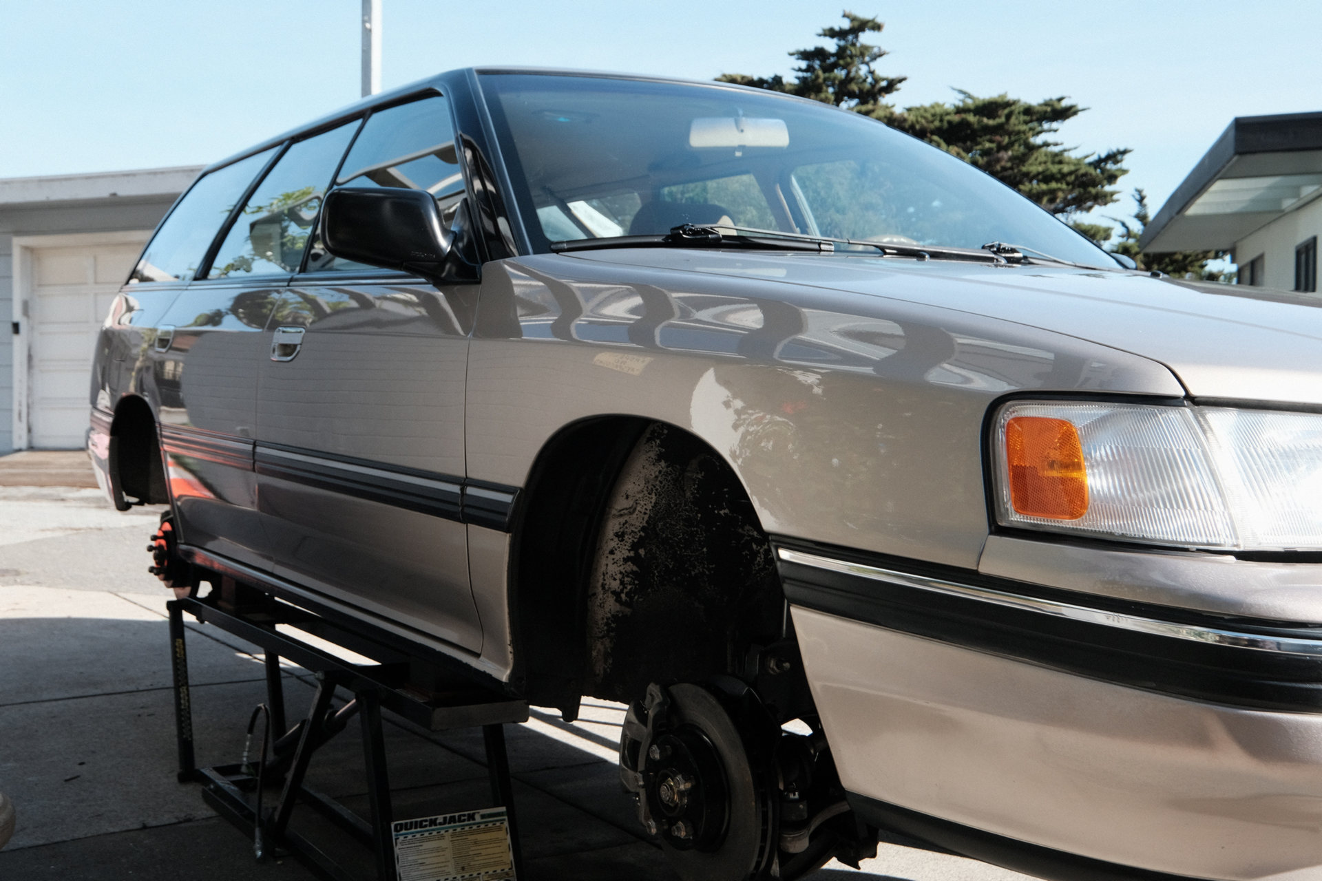 Subaru Of America Brought This 216k Mile 1990 Legacy For Its Private Collection