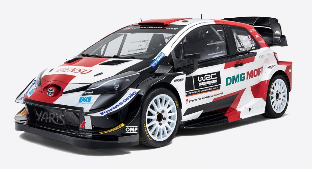  Toyota Unveils 2021 Yaris WRC Race Car With New Livery