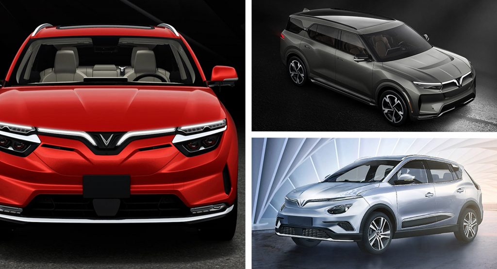 VinFast Shows Off Three New EVs, Plans To Come To The US In 2022