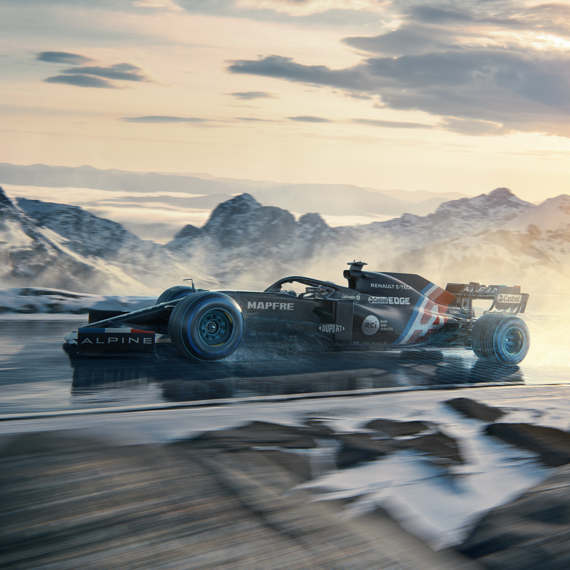 Alpine F1 Unveils Interim Livery, Official Car To Debut Next Month