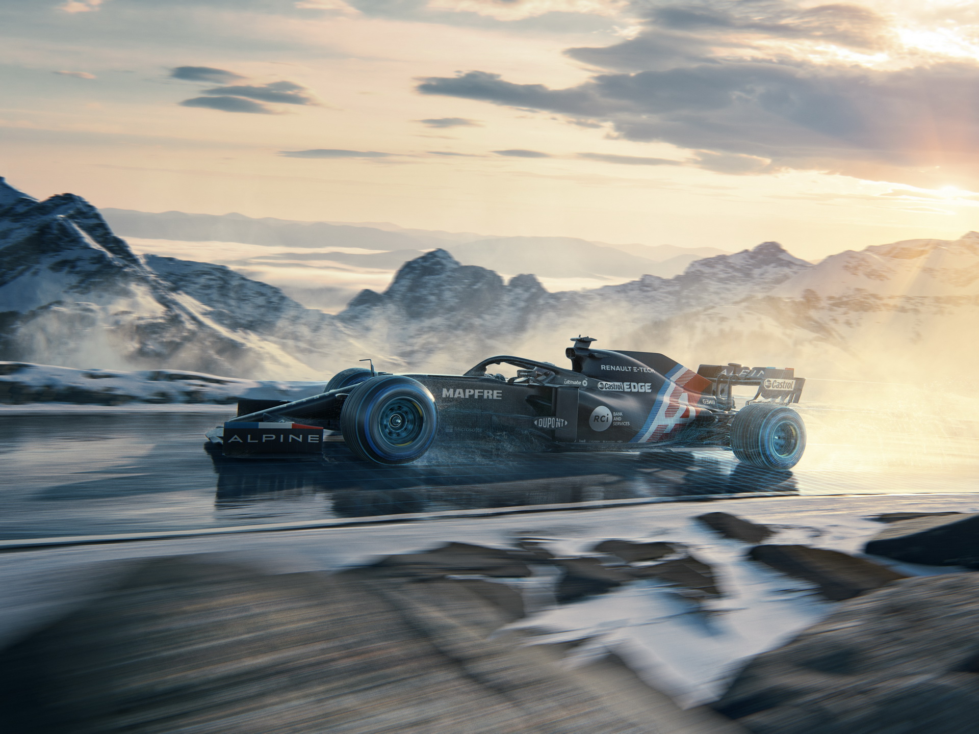 Alpine F1 Unveils Interim Livery, Official Car To Debut Next Month