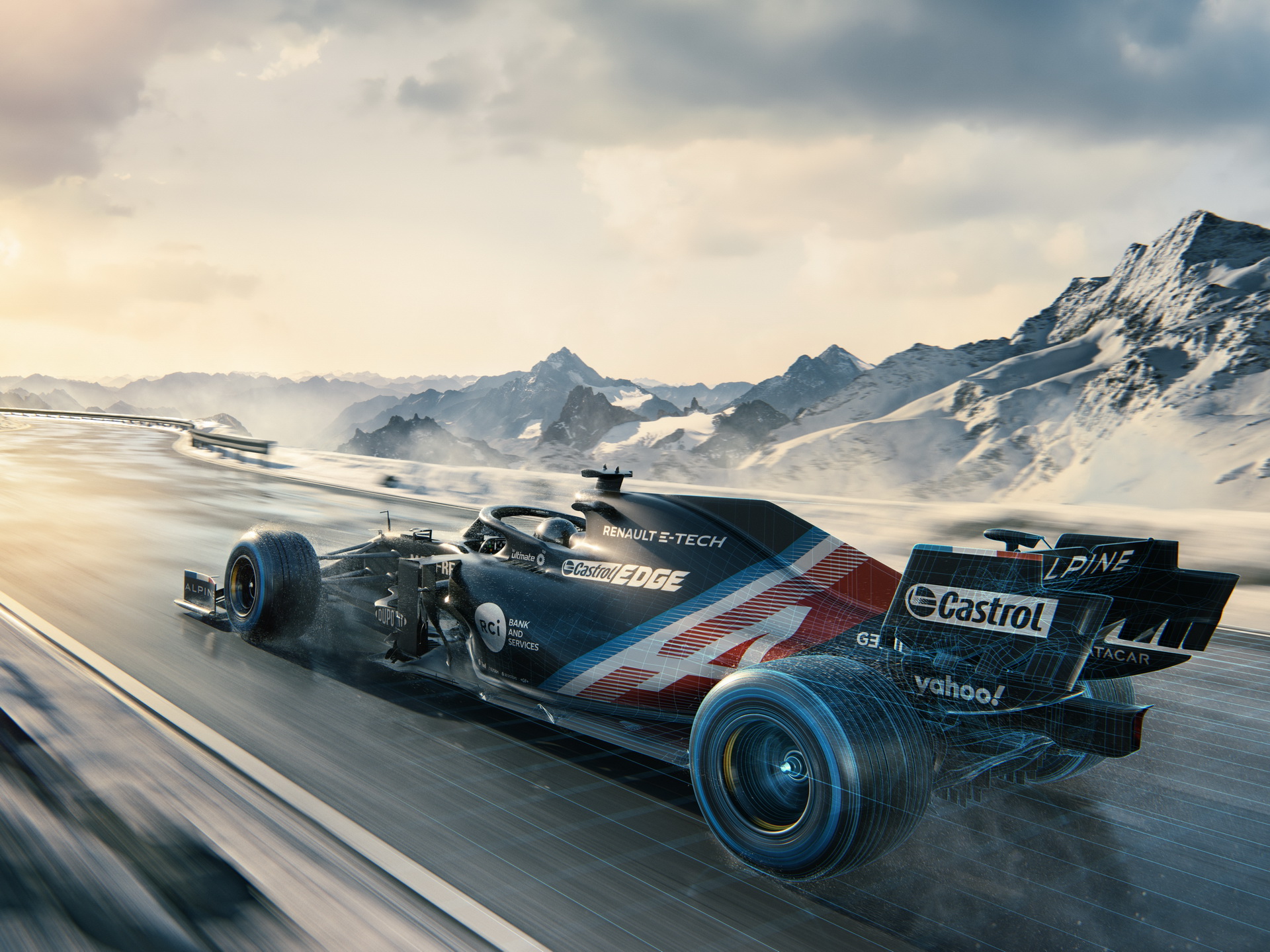 Alpine F1 Unveils Interim Livery, Official Car To Debut Next Month