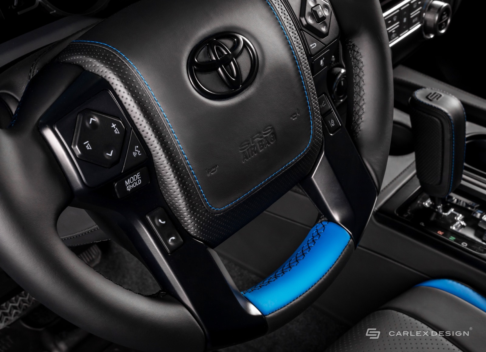 Voodoo Blue Toyota Tundra Gets Custom Interior Courtesy Of Carlex Design