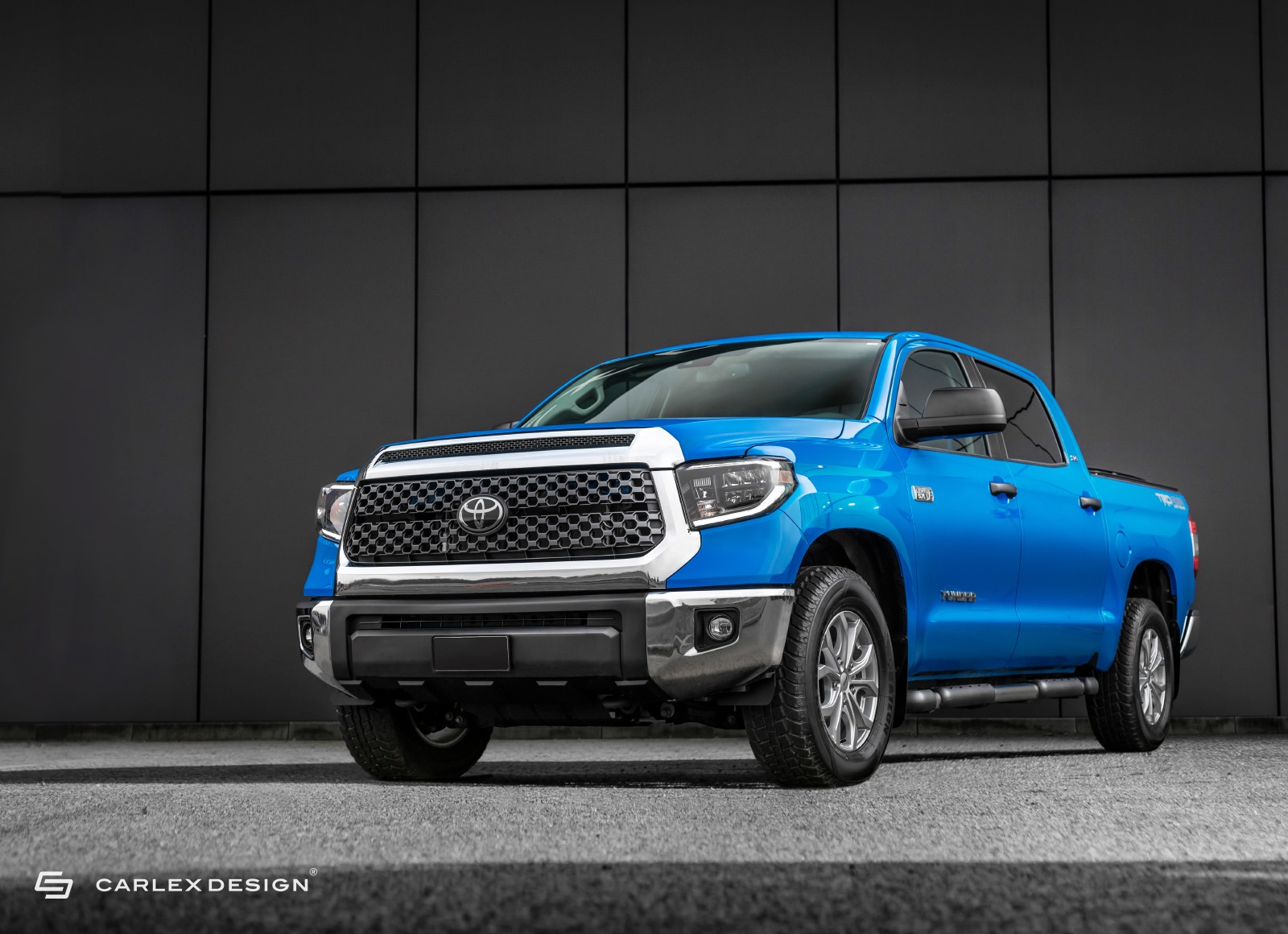 Voodoo Blue Toyota Tundra Gets Custom Interior Courtesy Of Carlex Design