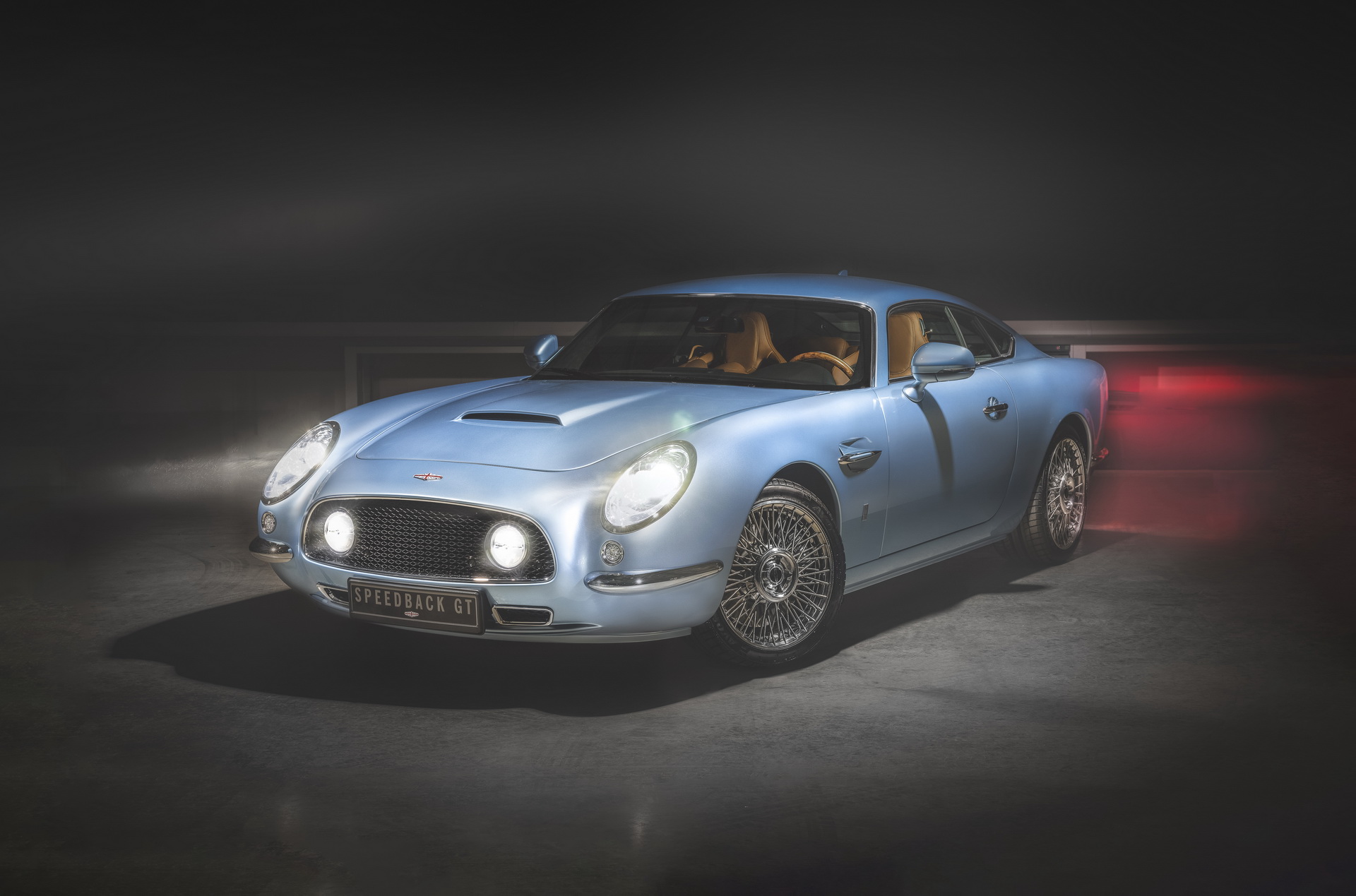 This Bespoke DBA Speedback GT Has A Picnic Seat And A Custom Drinks Set
