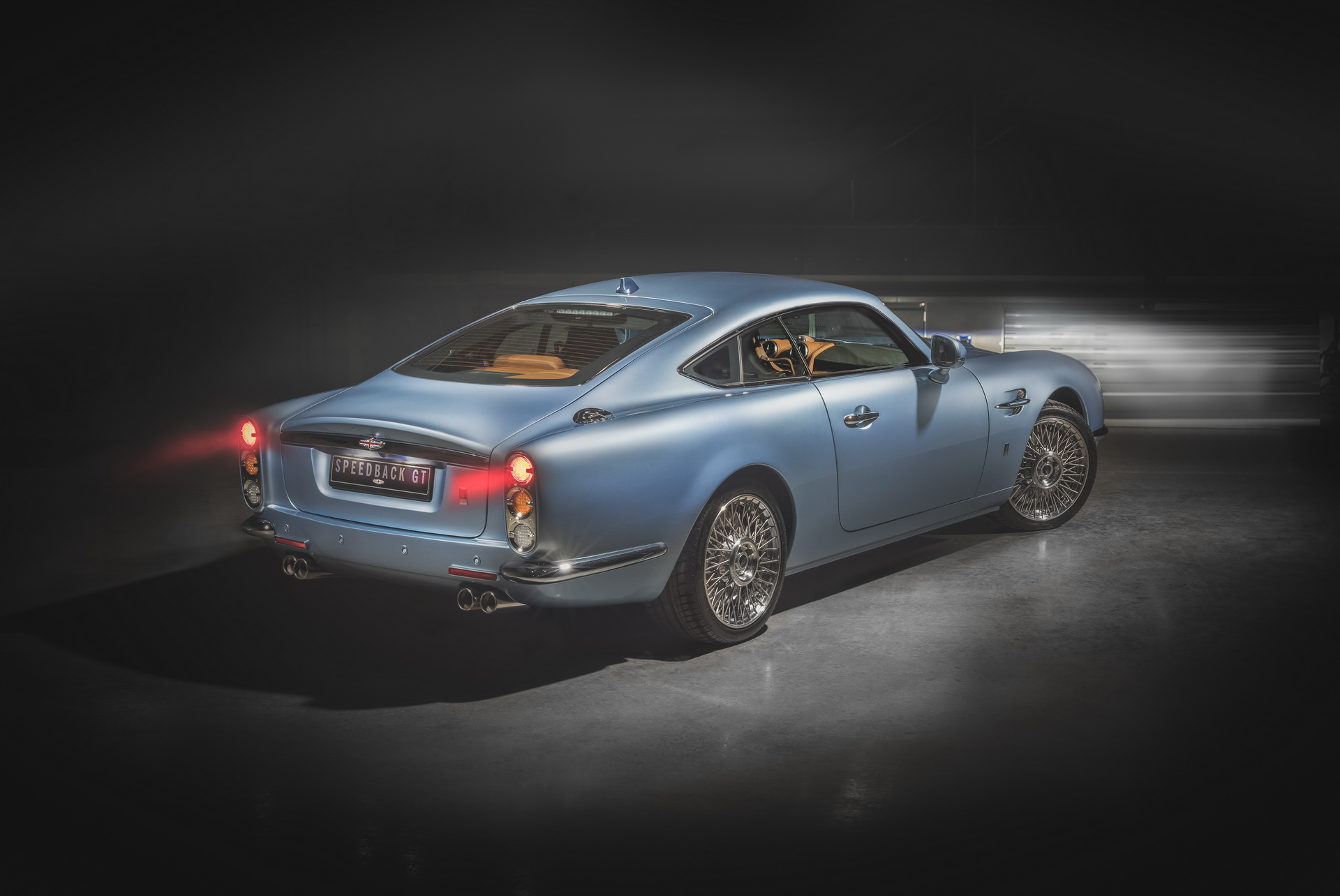 This Bespoke DBA Speedback GT Has A Picnic Seat And A Custom Drinks Set