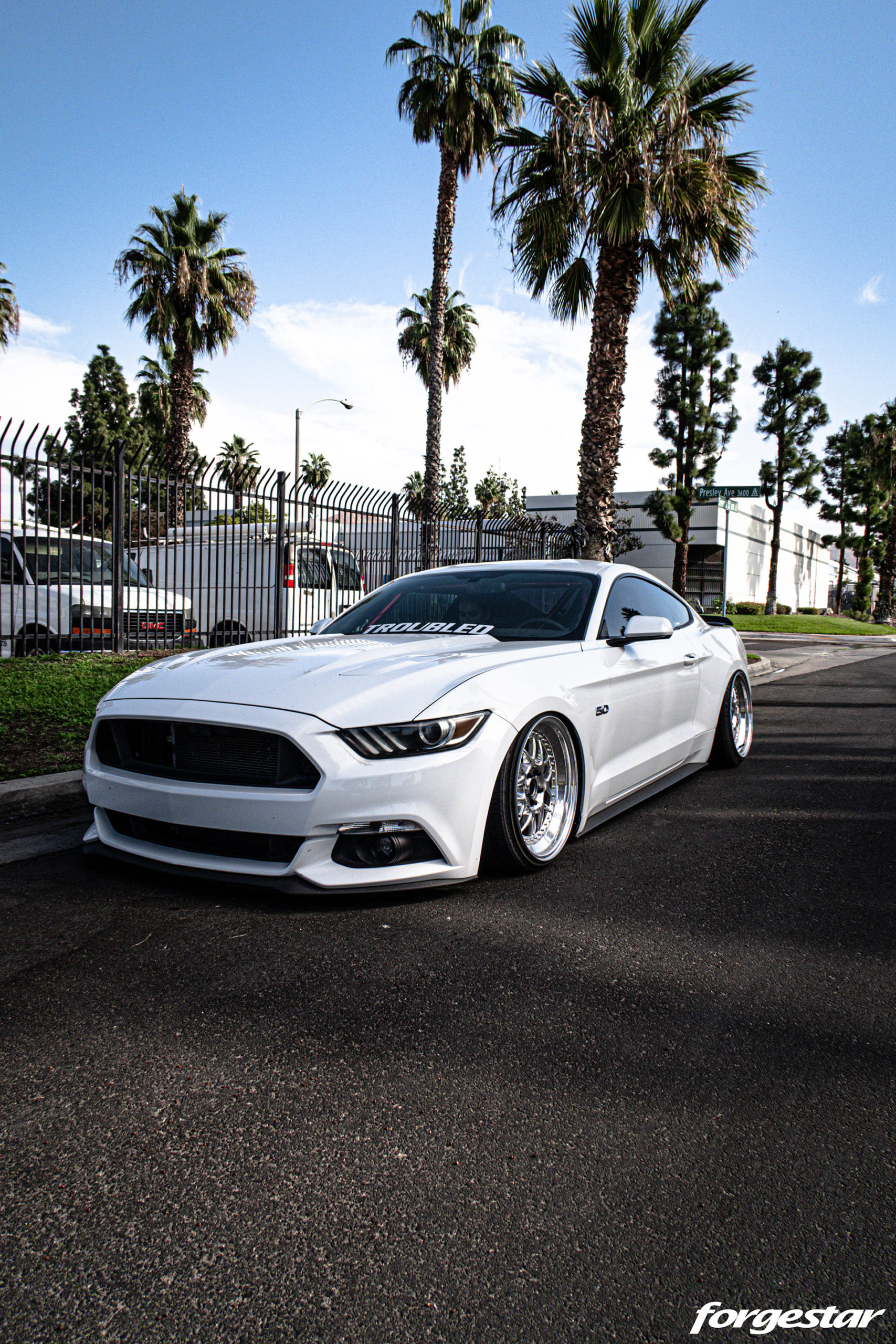 Stanced Ford Mustang GT On Custom Wheels Does Look Troubled Indeed
