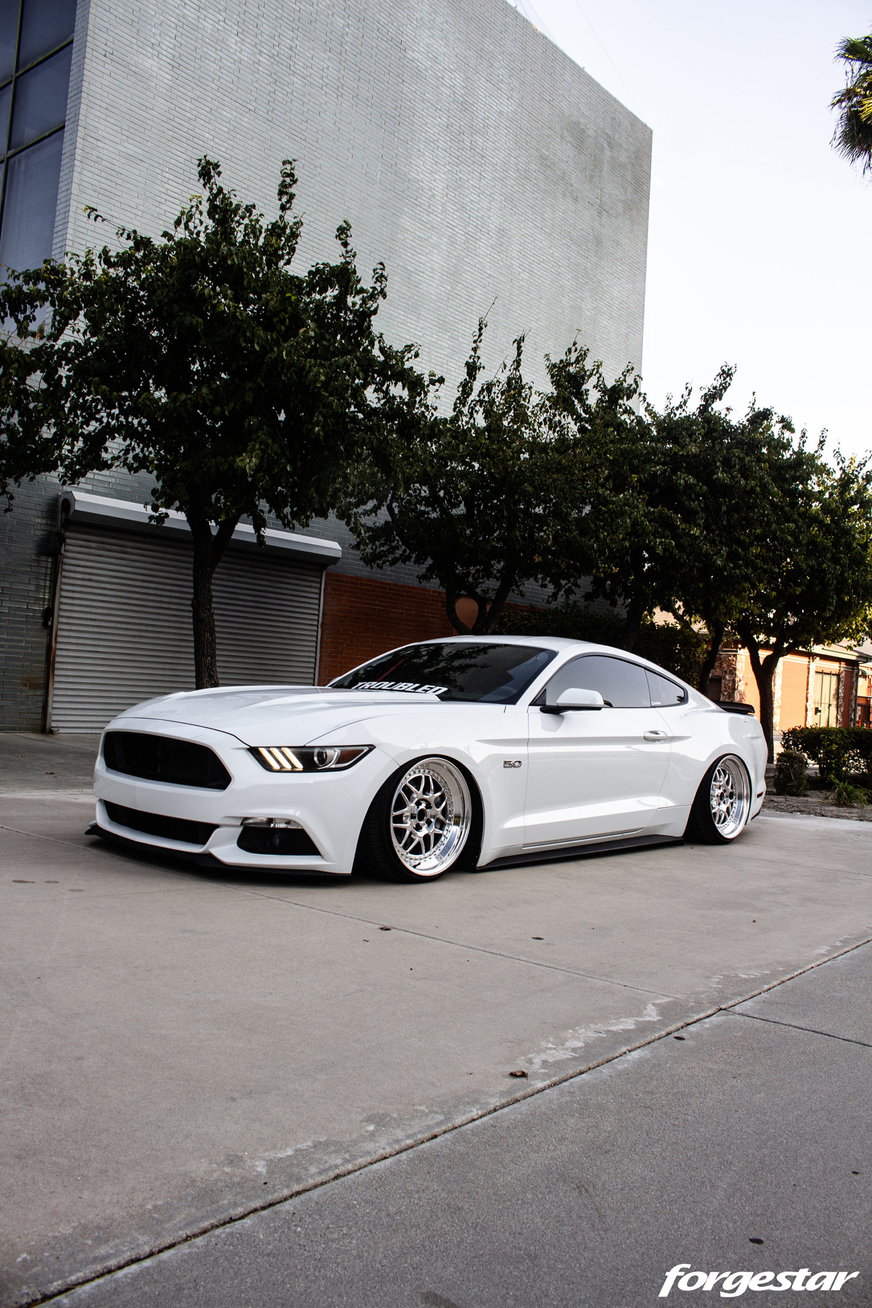 Stanced Ford Mustang GT On Custom Wheels Does Look Troubled Indeed