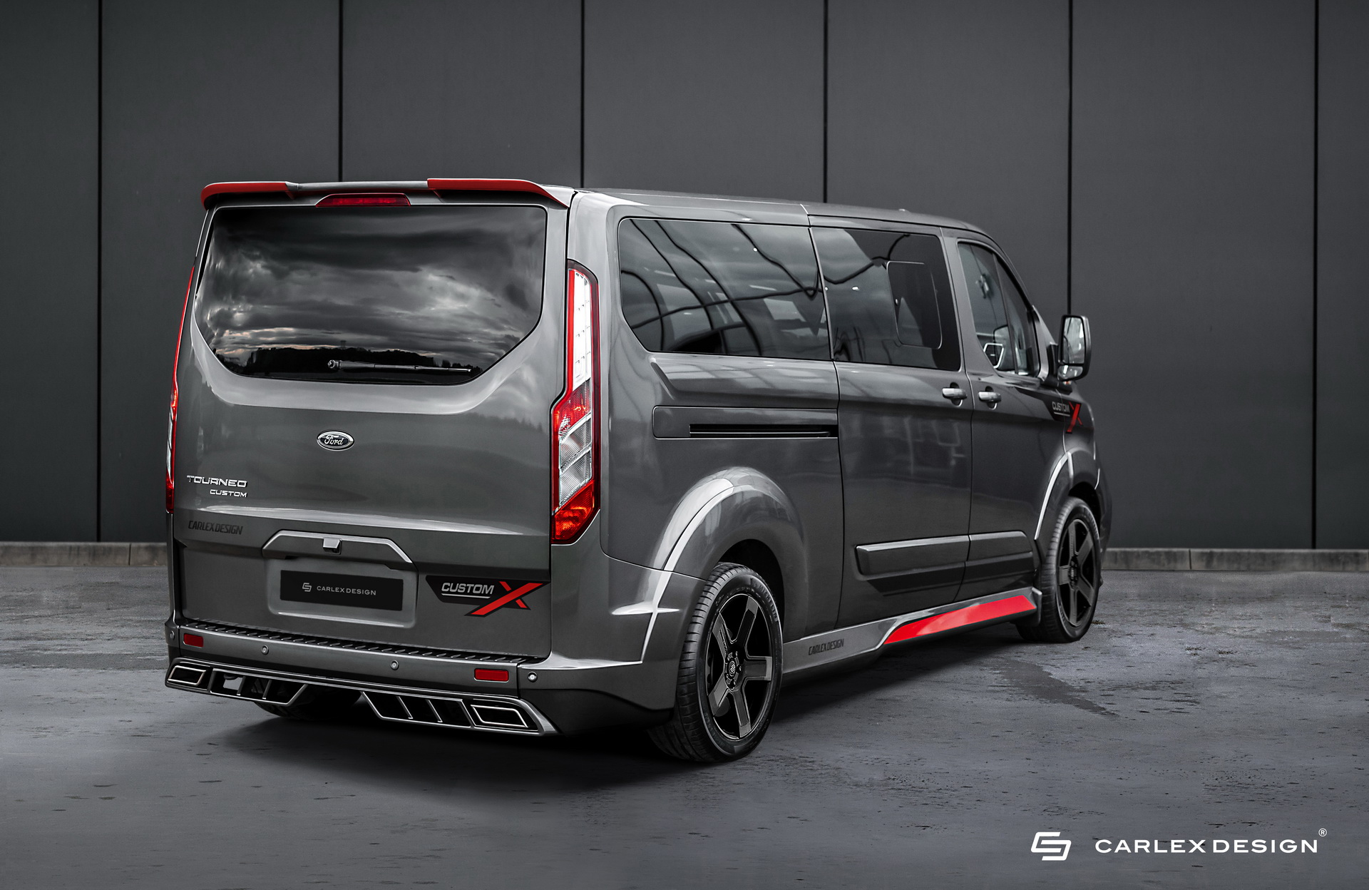 Custom X By Carlex Is A Tuned Ford Transit Custom With An Attitude