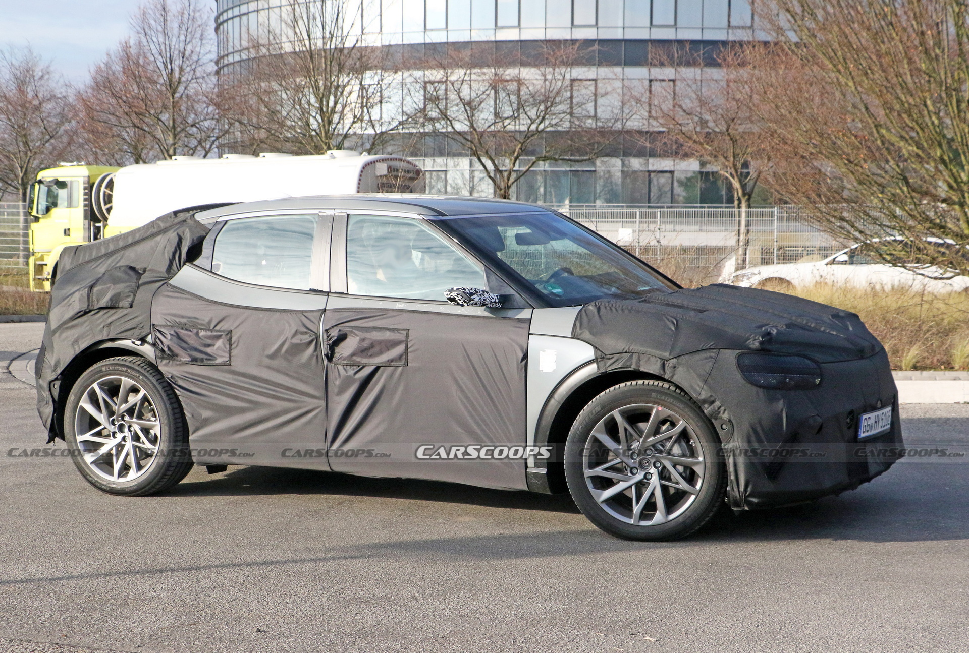 Genesis Spied Testing Its Bespoke Electric Crossover That Will Rival Tesla’s Model Y