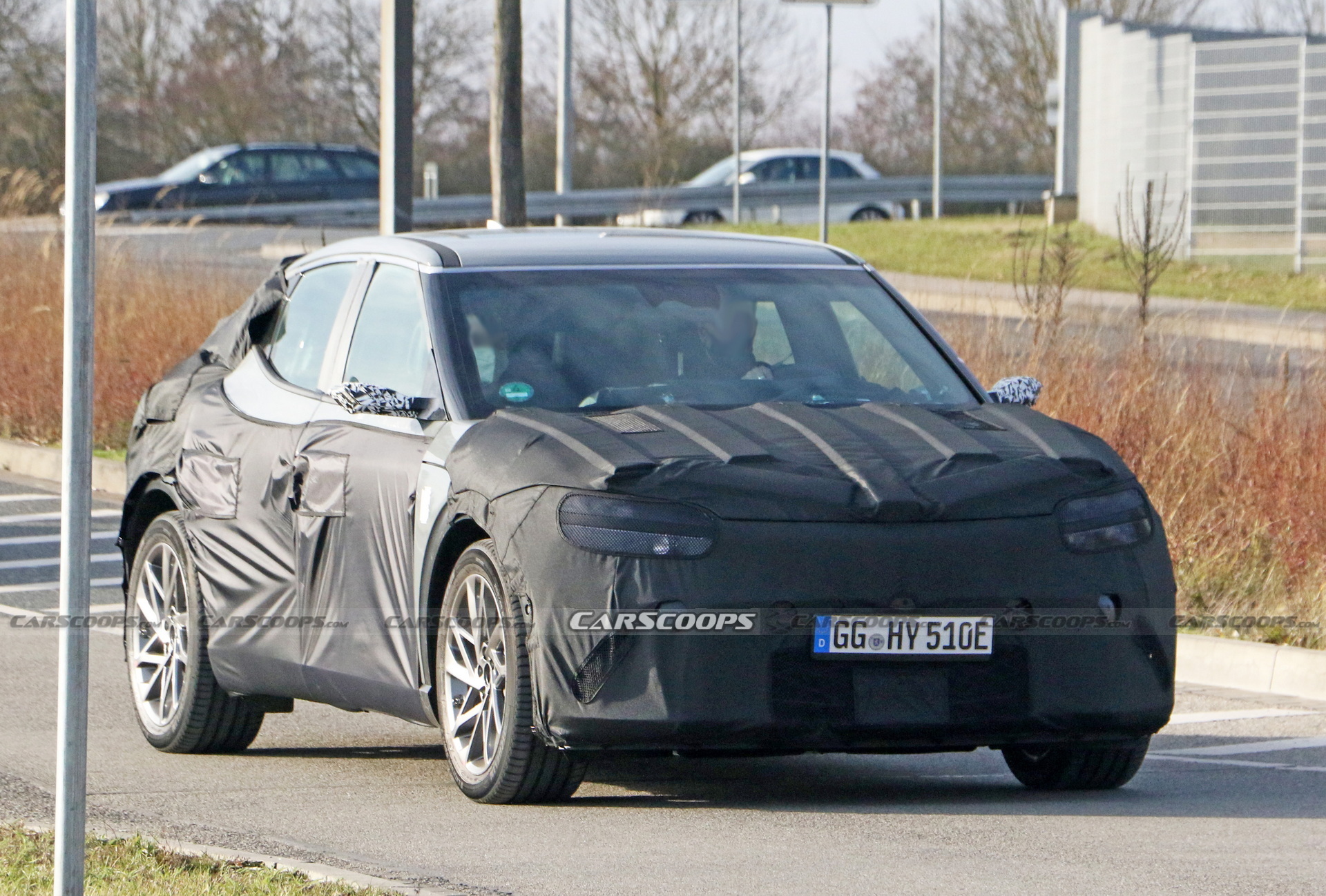 Genesis Spied Testing Its Bespoke Electric Crossover That Will Rival Tesla’s Model Y