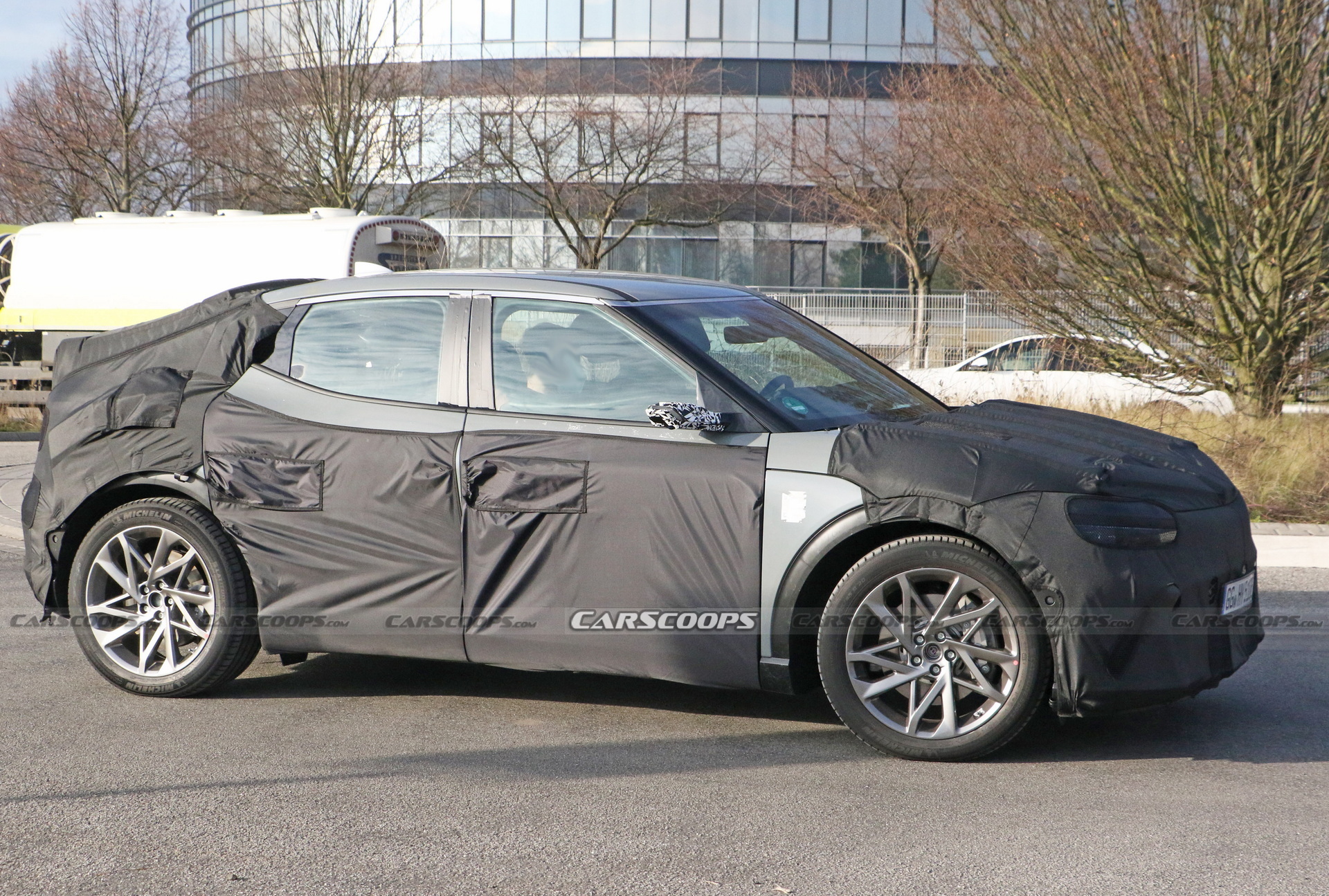 Genesis Spied Testing Its Bespoke Electric Crossover That Will Rival Tesla’s Model Y