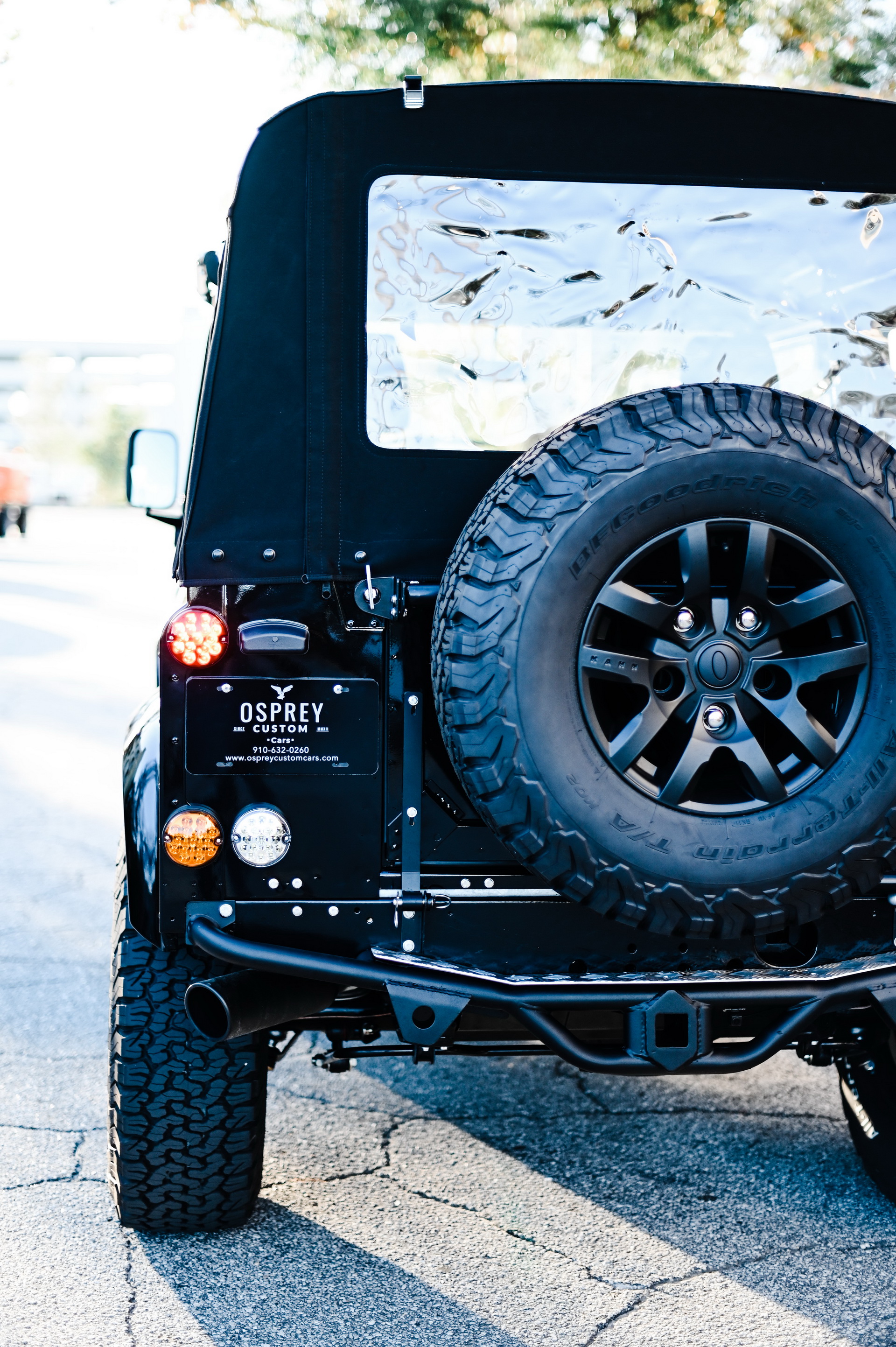 Osprey’s Land Rover Defender 90 Has Classic Looks, Modern Power