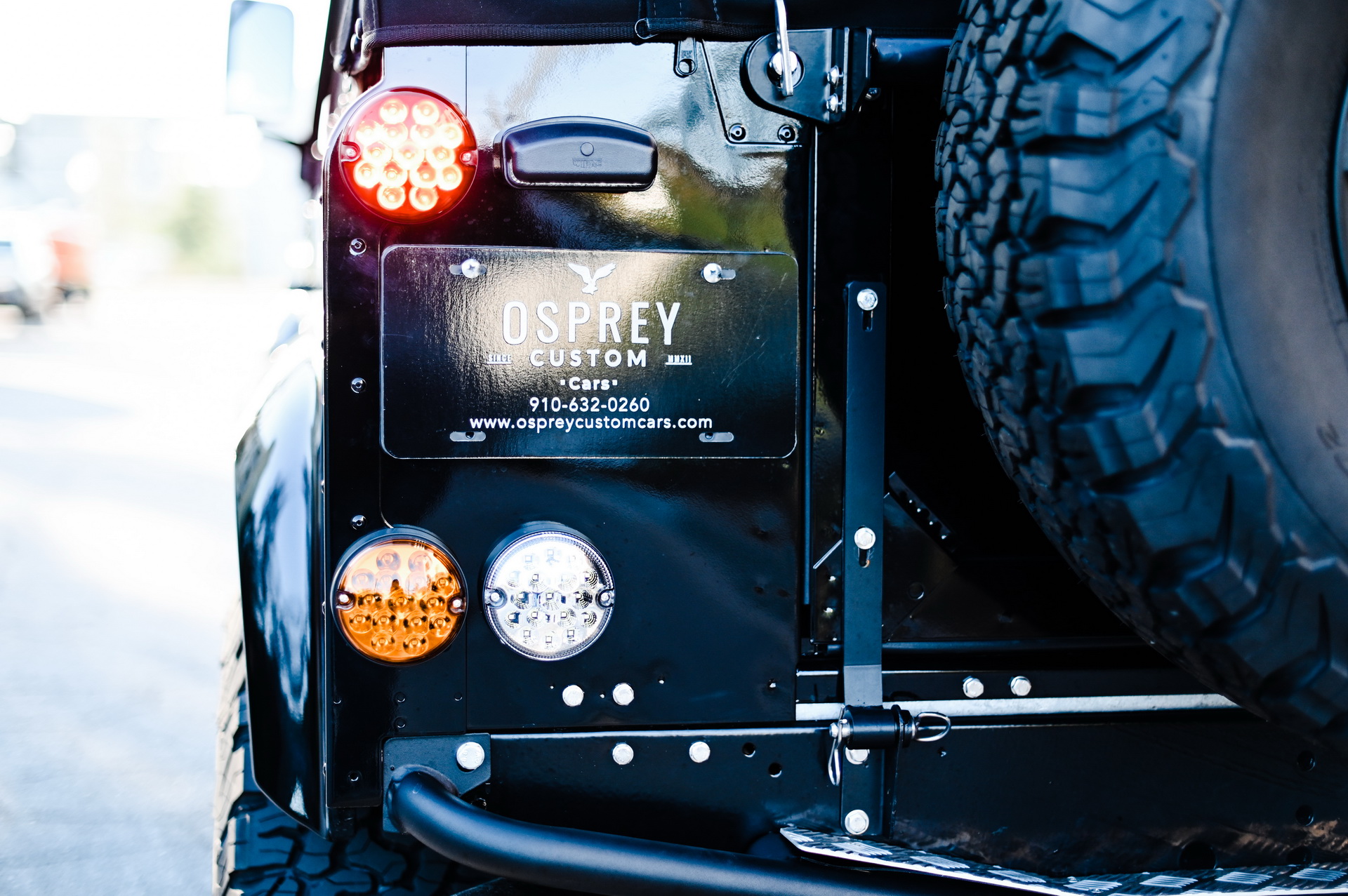 Osprey’s Land Rover Defender 90 Has Classic Looks, Modern Power
