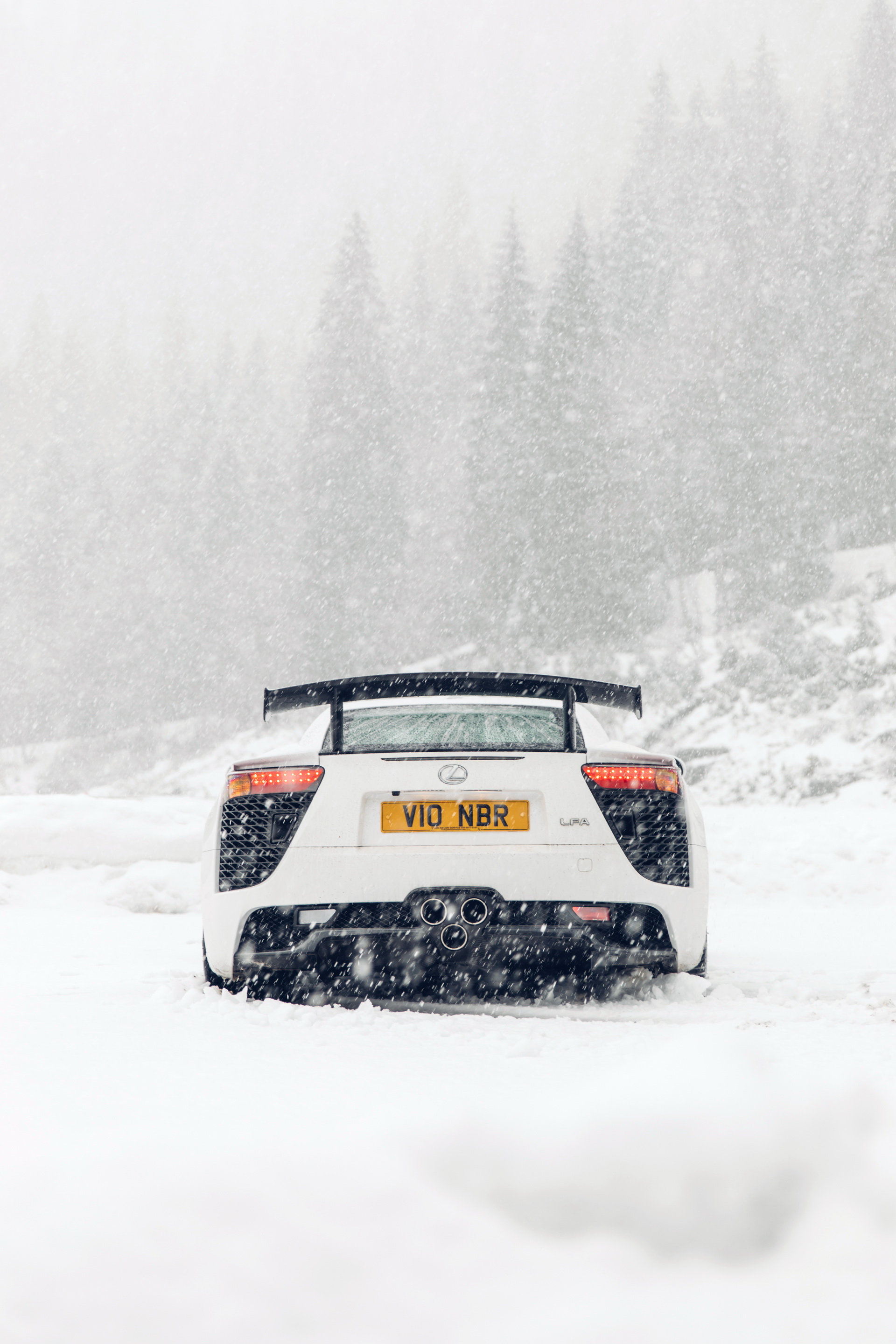 Watch The Lexus LFA Literally Blow 10 Candles Off Its Birthday Cake