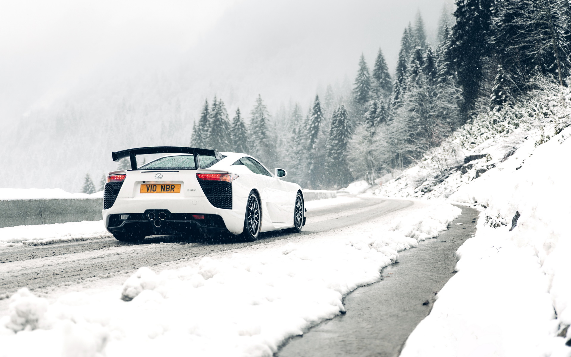 Watch The Lexus LFA Literally Blow 10 Candles Off Its Birthday Cake