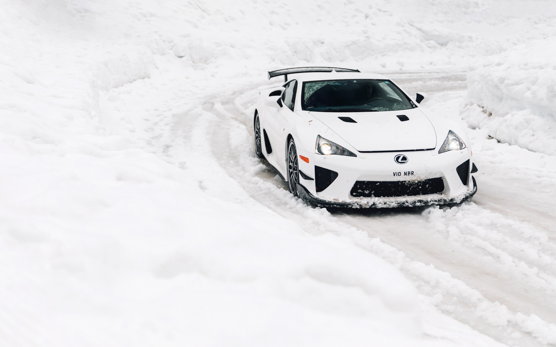 Watch The Lexus LFA Literally Blow 10 Candles Off Its Birthday Cake