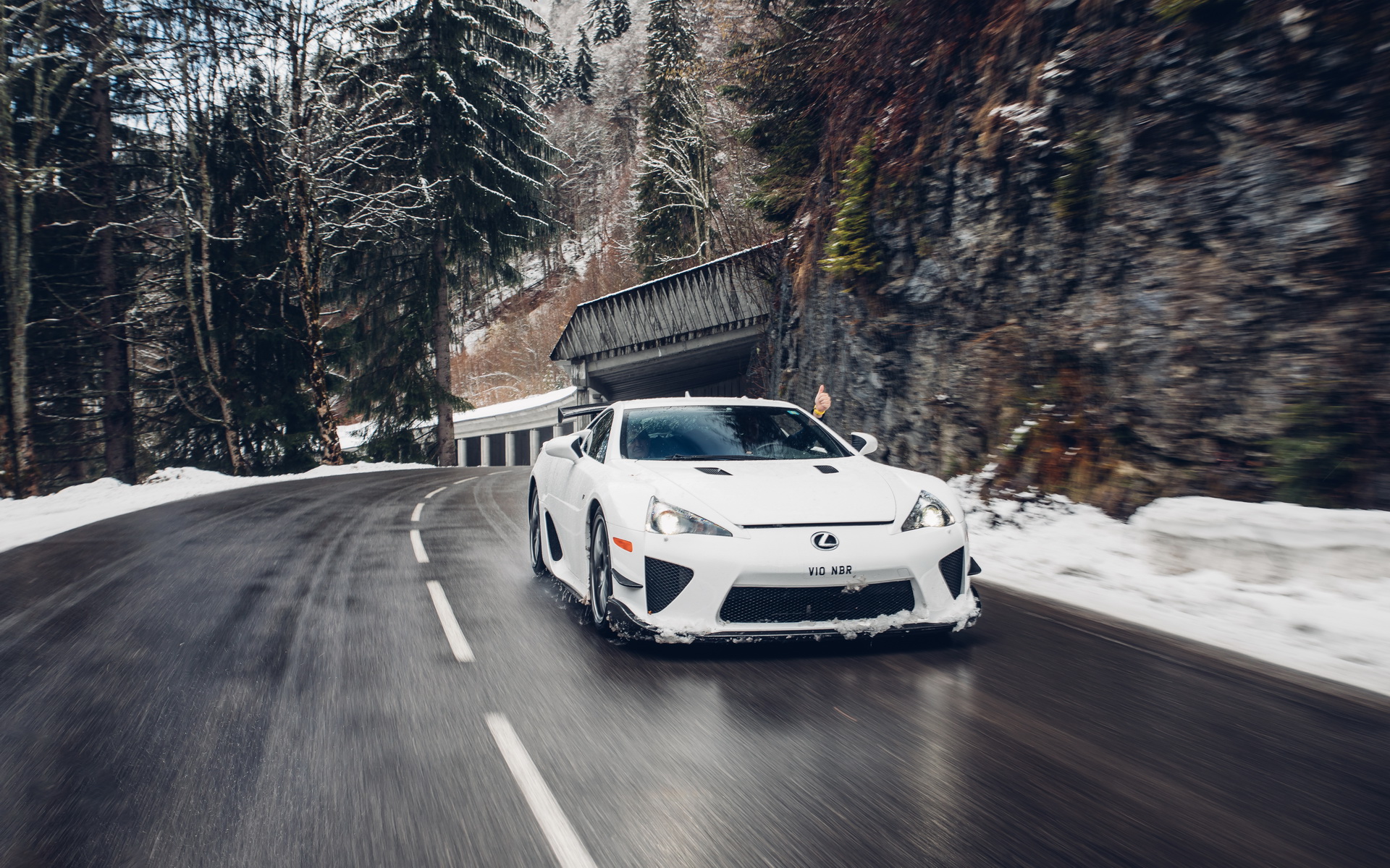 Watch The Lexus LFA Literally Blow 10 Candles Off Its Birthday Cake