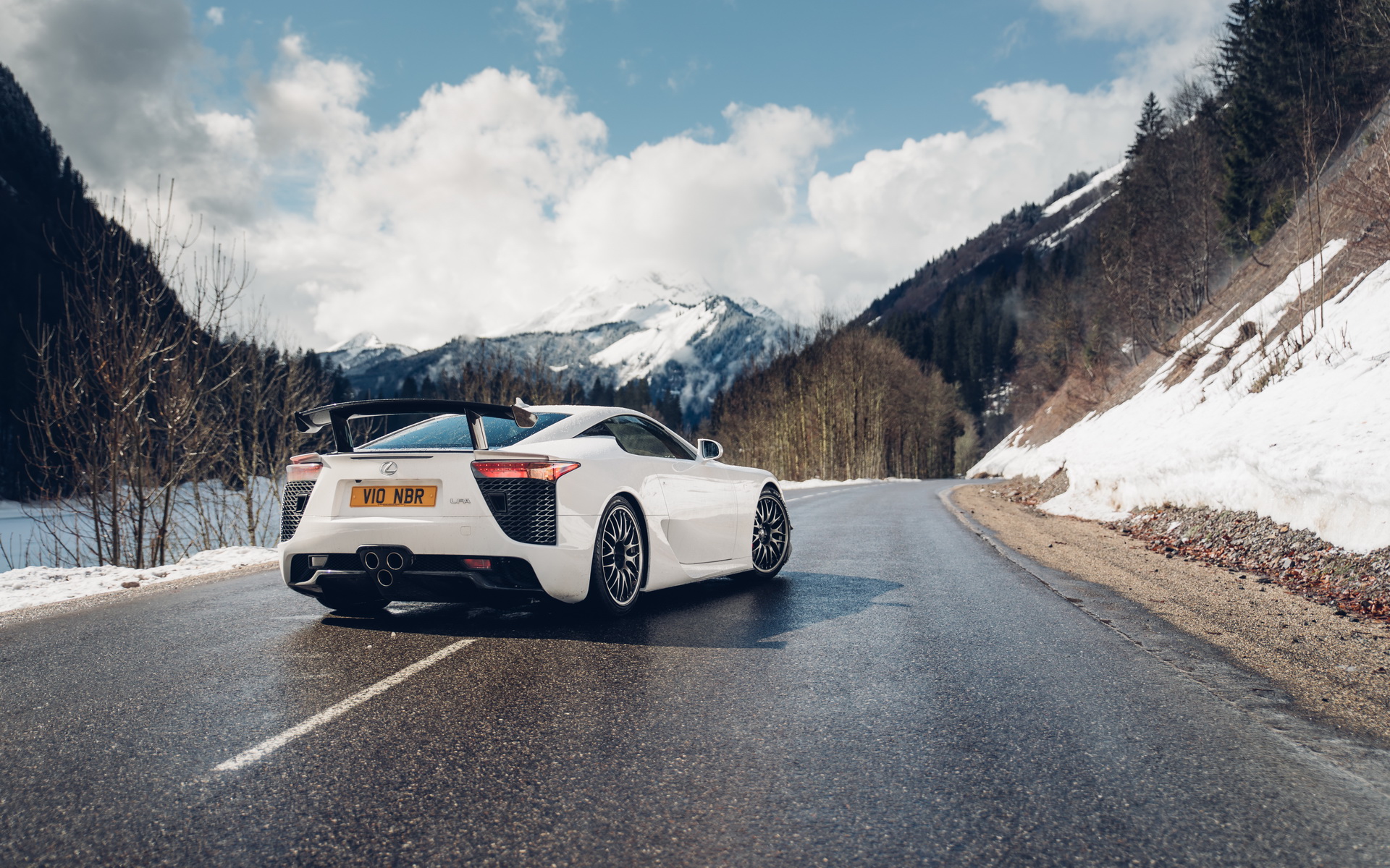 Watch The Lexus LFA Literally Blow 10 Candles Off Its Birthday Cake