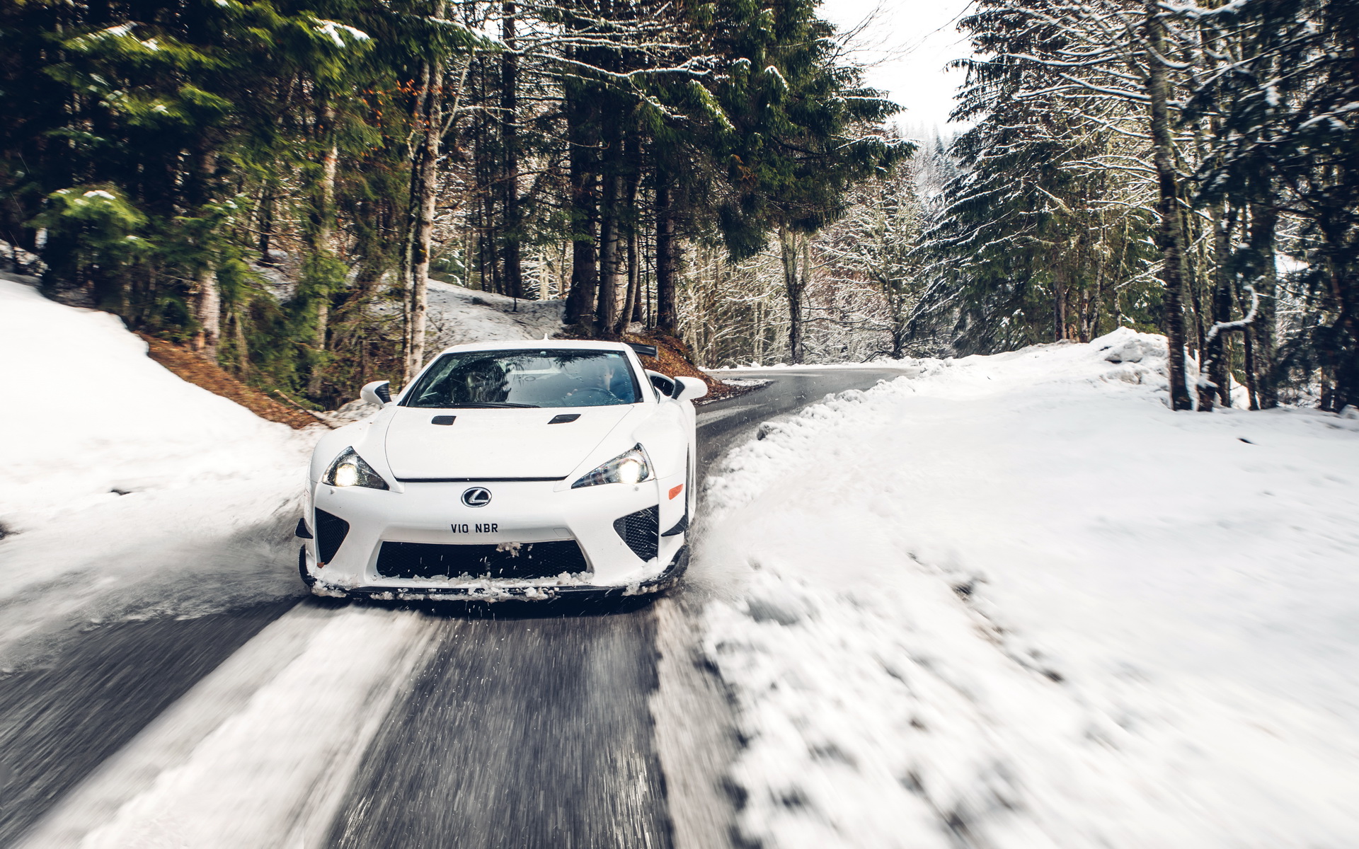 Watch The Lexus LFA Literally Blow 10 Candles Off Its Birthday Cake