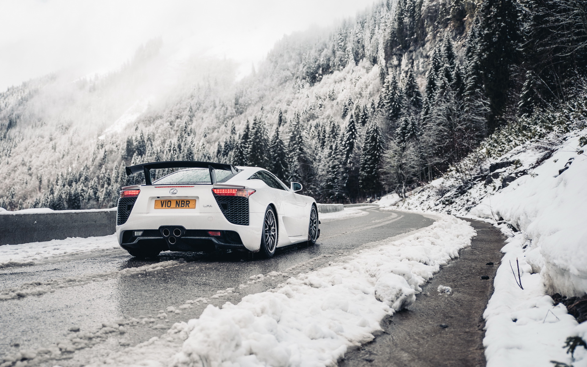 Watch The Lexus LFA Literally Blow 10 Candles Off Its Birthday Cake