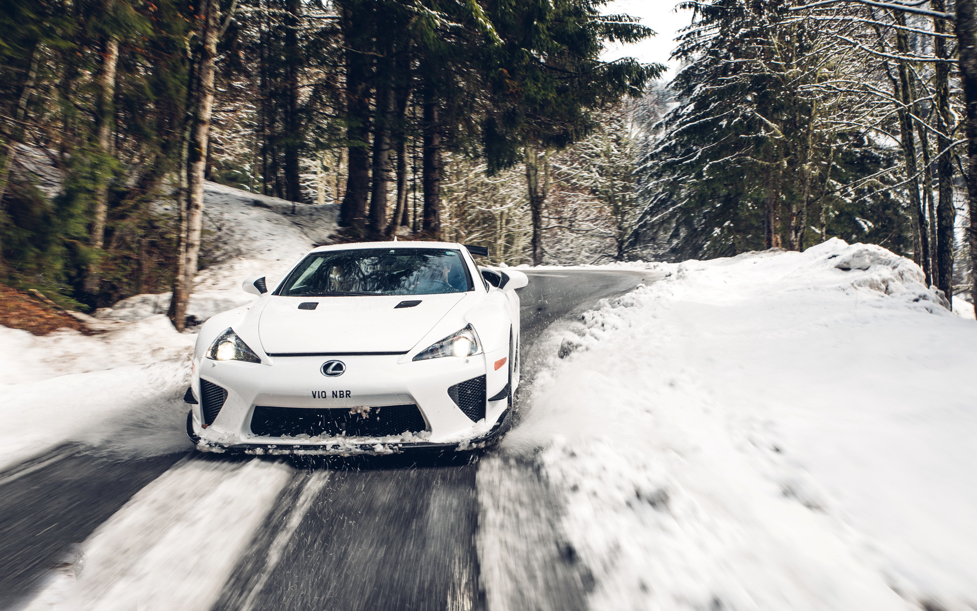 Watch The Lexus LFA Literally Blow 10 Candles Off Its Birthday Cake