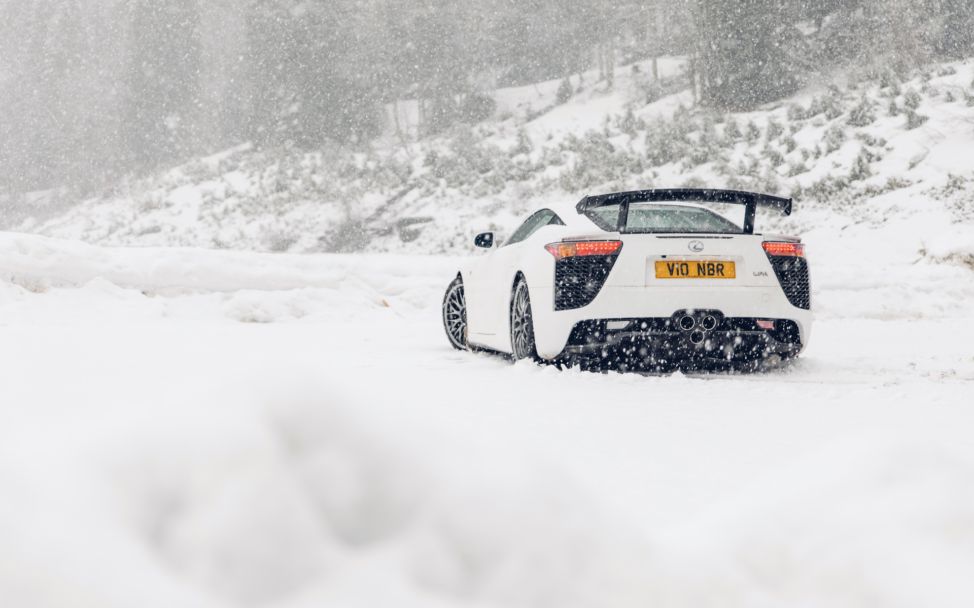 Watch The Lexus LFA Literally Blow 10 Candles Off Its Birthday Cake