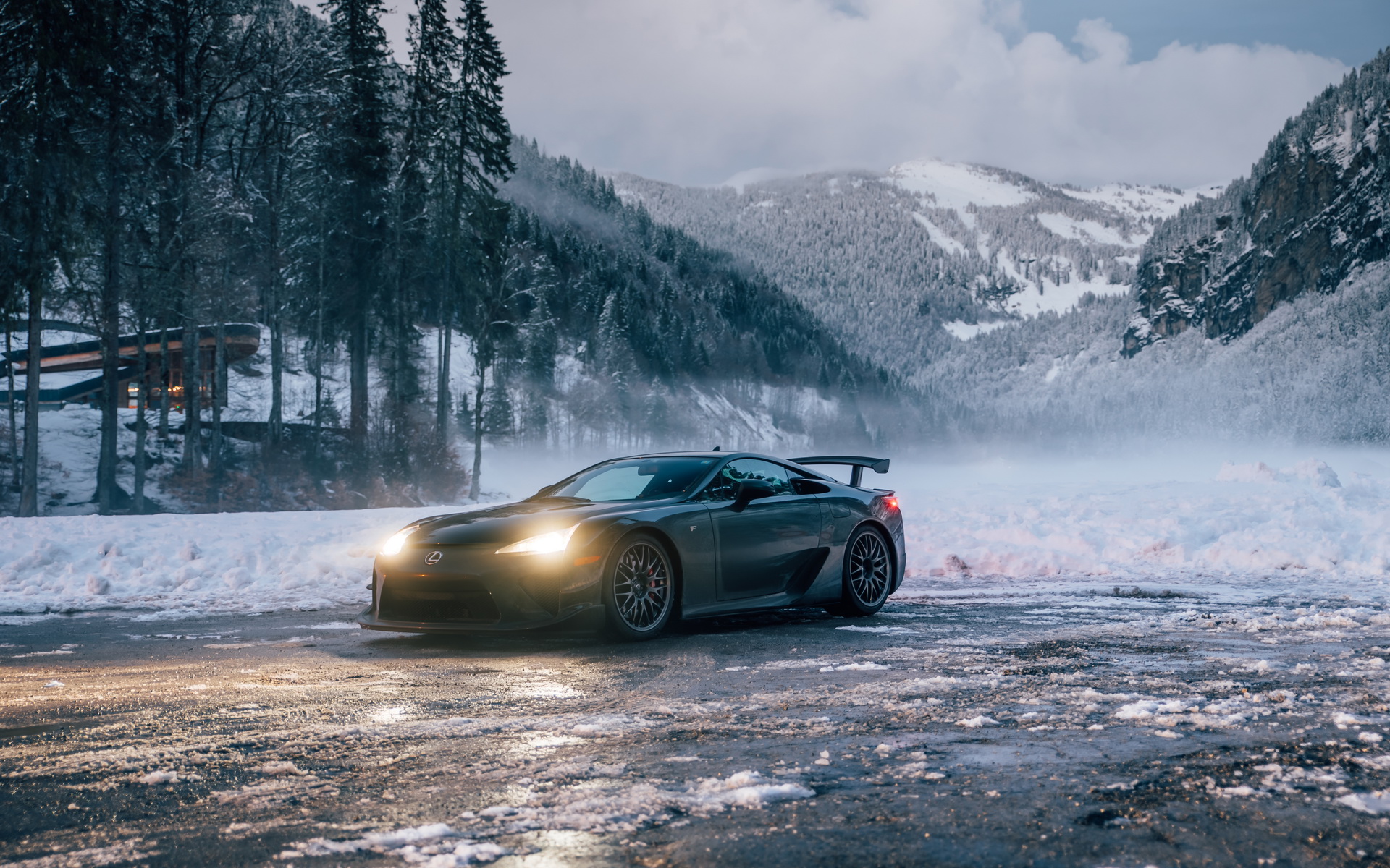 Watch The Lexus LFA Literally Blow 10 Candles Off Its Birthday Cake