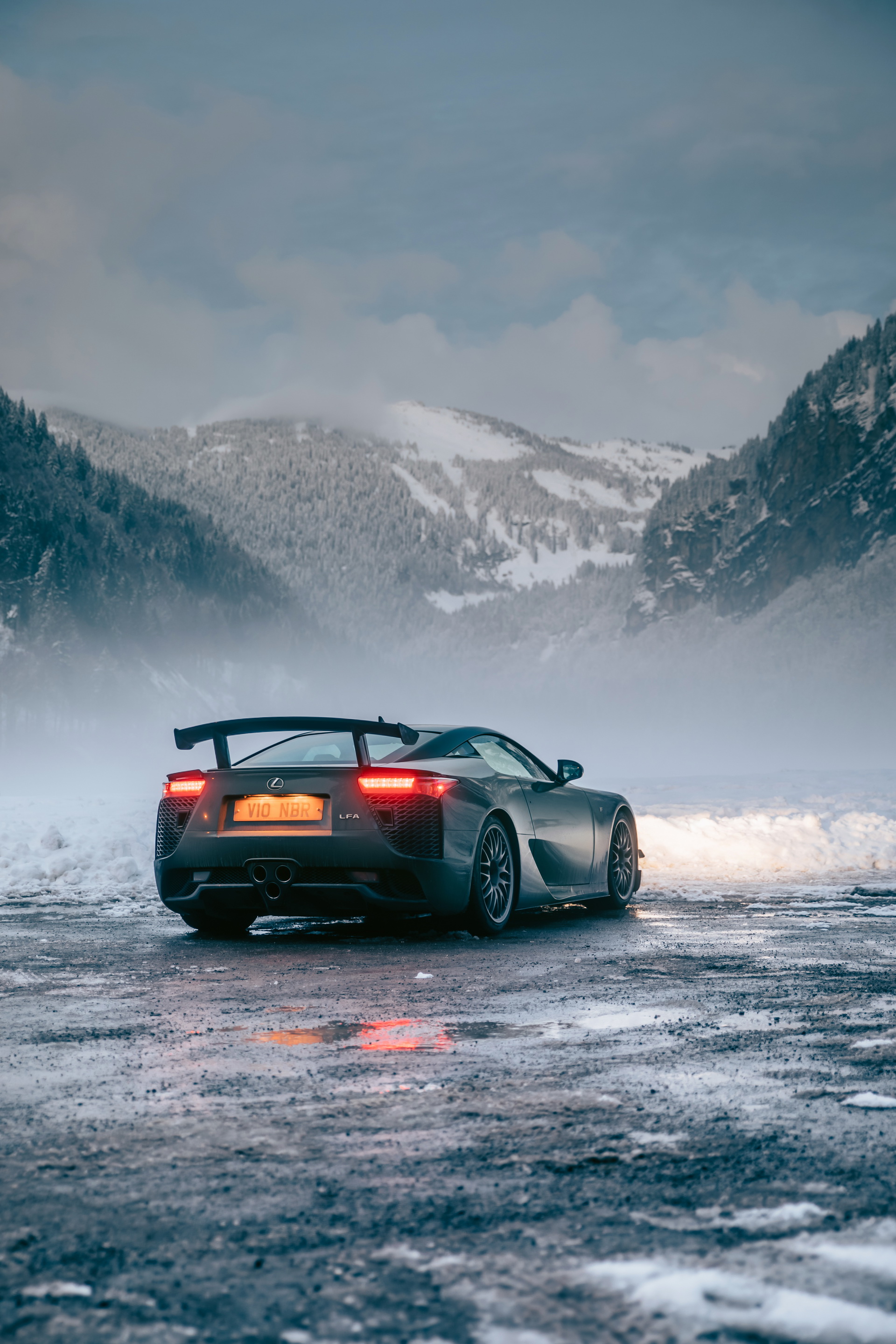 Watch The Lexus LFA Literally Blow 10 Candles Off Its Birthday Cake