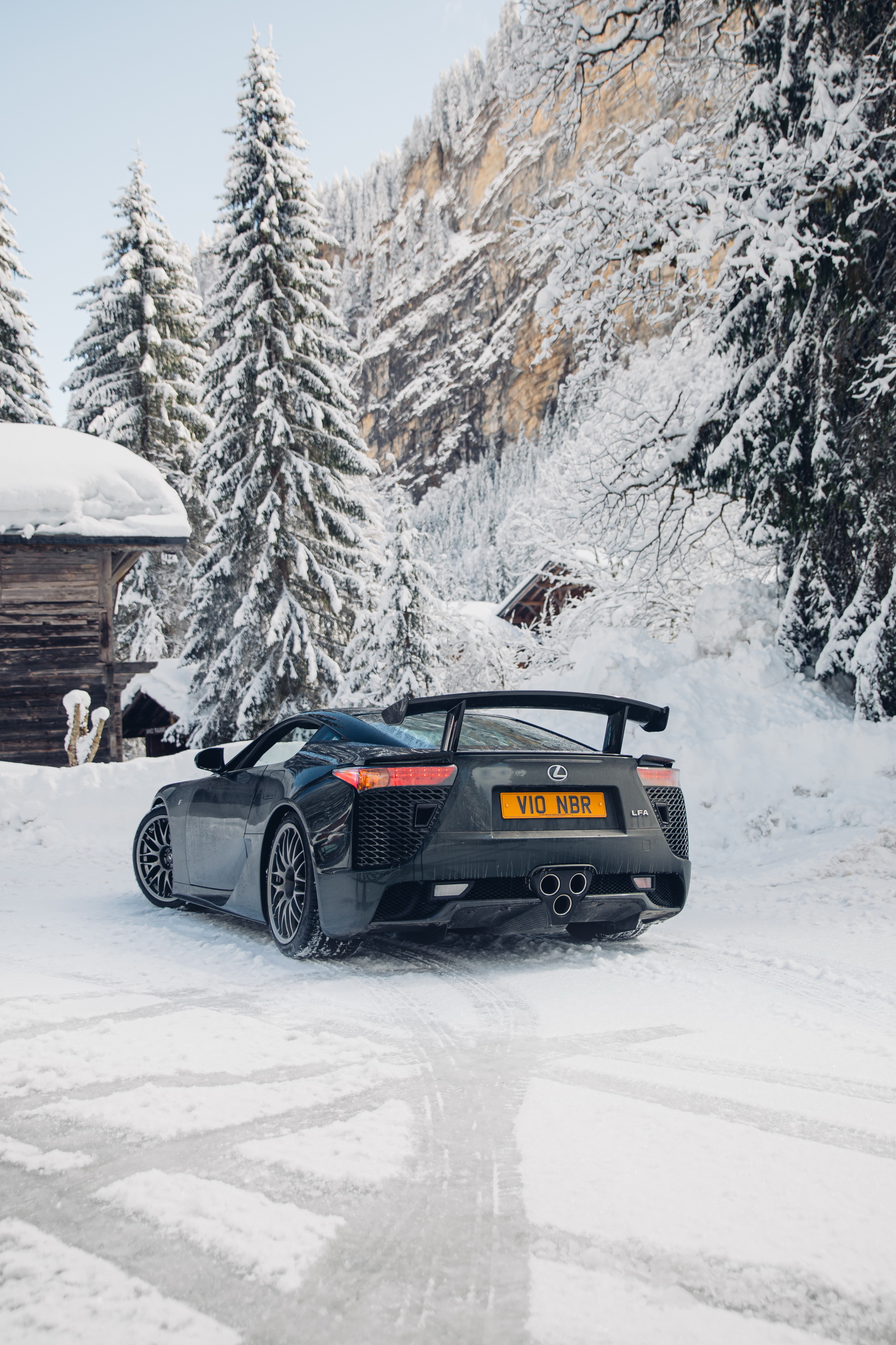 Watch The Lexus LFA Literally Blow 10 Candles Off Its Birthday Cake