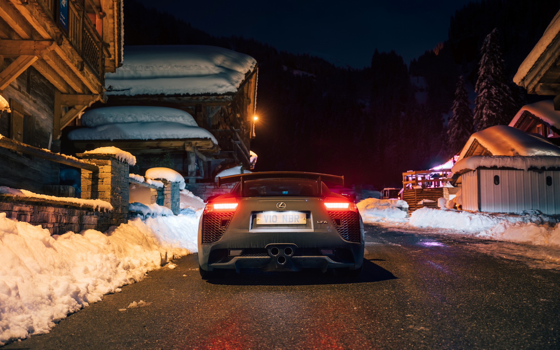 Watch The Lexus LFA Literally Blow 10 Candles Off Its Birthday Cake