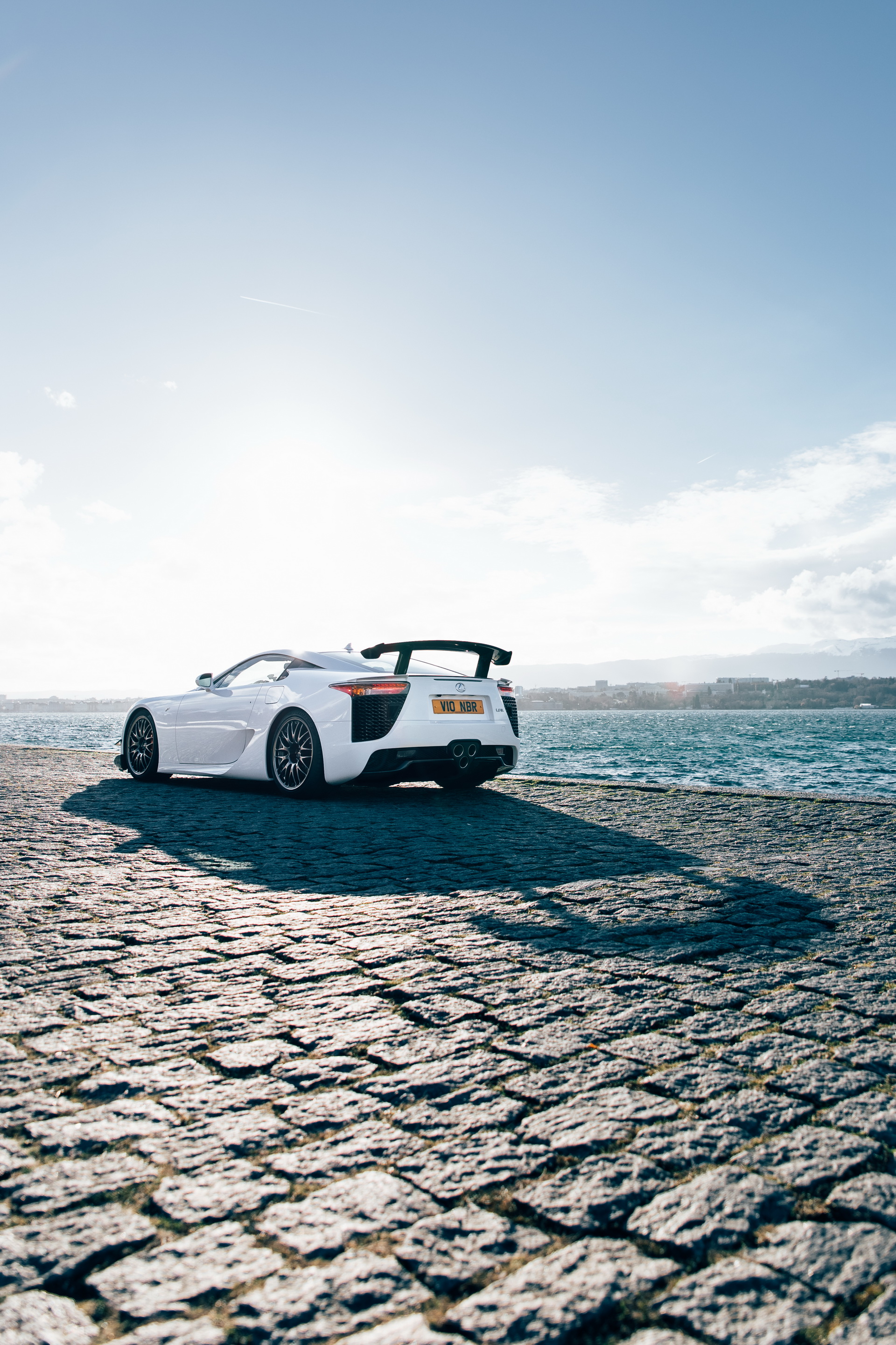 Watch The Lexus LFA Literally Blow 10 Candles Off Its Birthday Cake