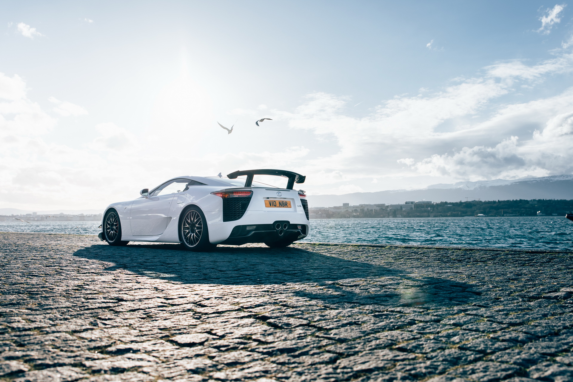 Watch The Lexus LFA Literally Blow 10 Candles Off Its Birthday Cake