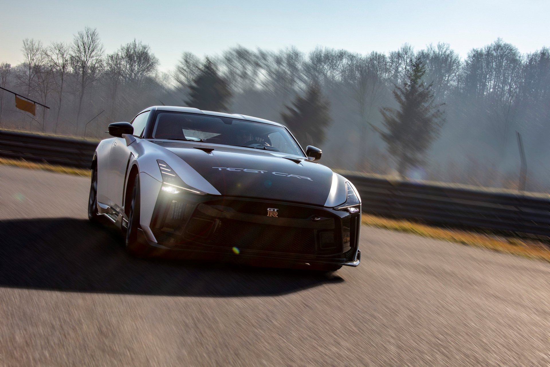 The Test Car Nissan And ItalDesign Used To Develop the GT-R50 Is On Display In Tokyo