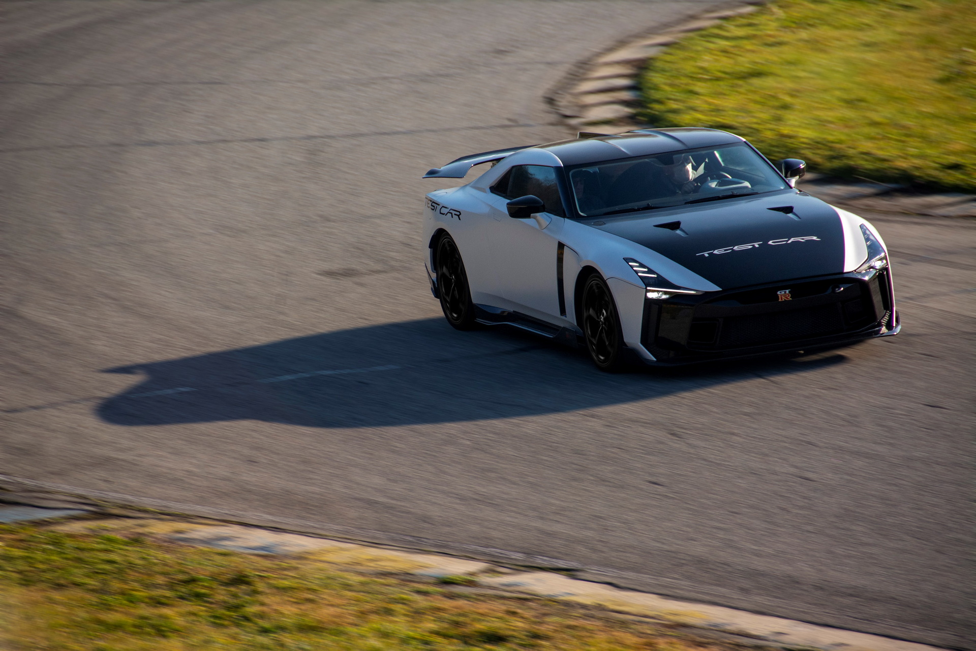 The Test Car Nissan And ItalDesign Used To Develop the GT-R50 Is On Display In Tokyo