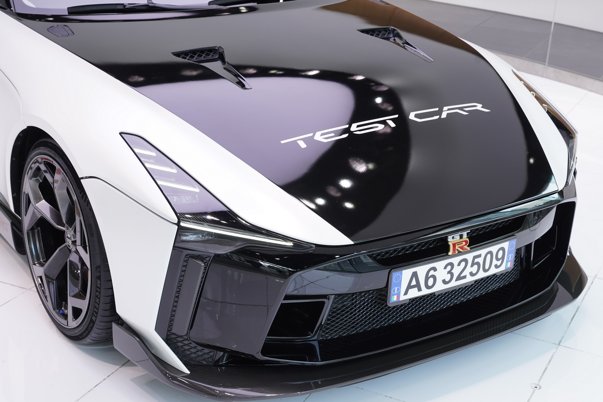 The Test Car Nissan And ItalDesign Used To Develop the GT-R50 Is On Display In Tokyo