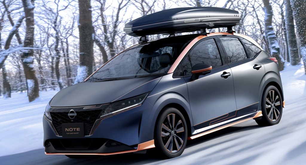  Nissan Note Play Gear Concept Is All About Looking Trendy