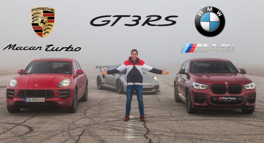 Porsche Macan Turbo Drag Races Tuned BMW X4 M40i, 911 GT3 RS Joins The Party