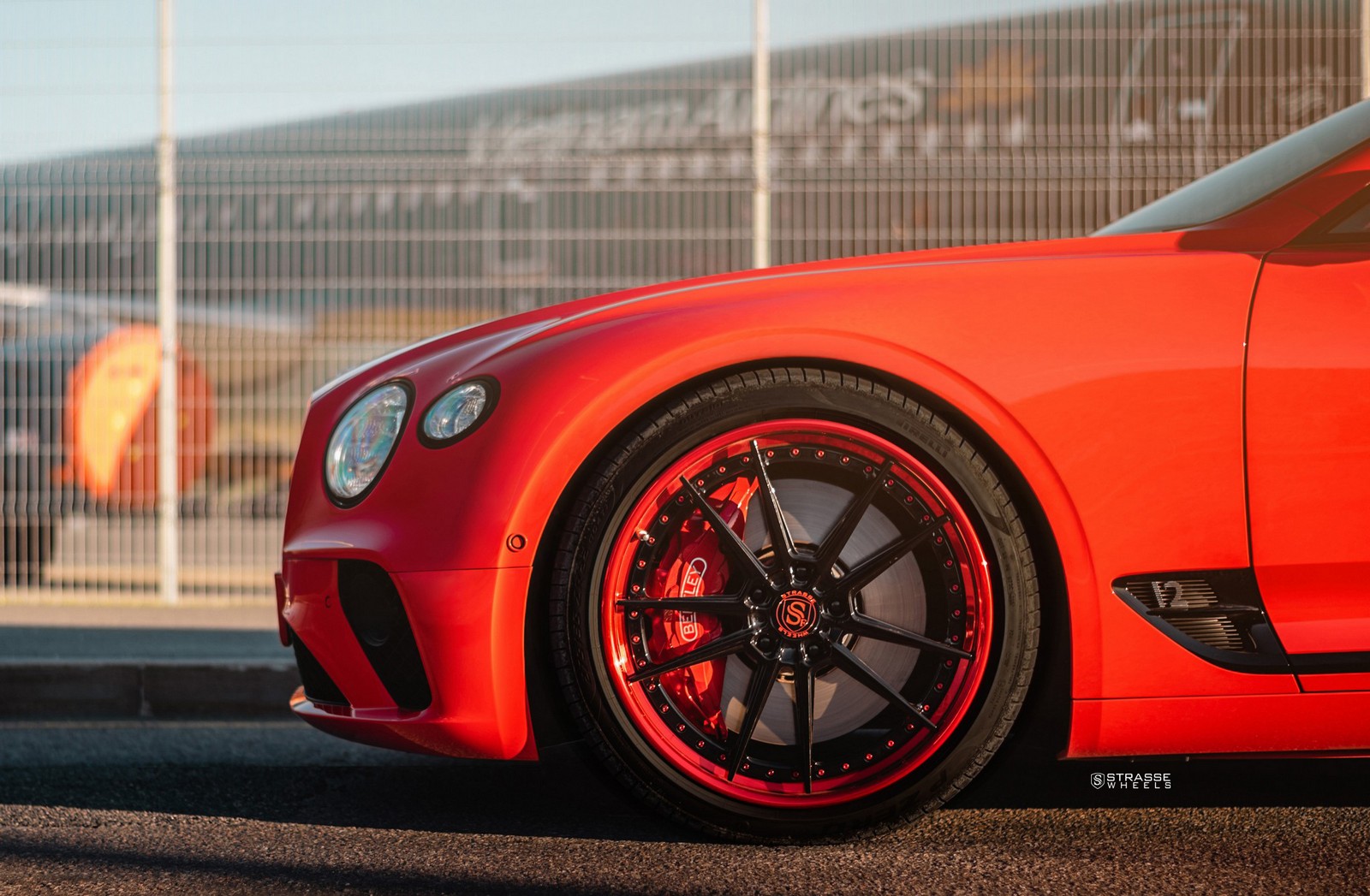 How Much Red Is Too Much? Meet Strasse’s Custom Bentley Continental GT
