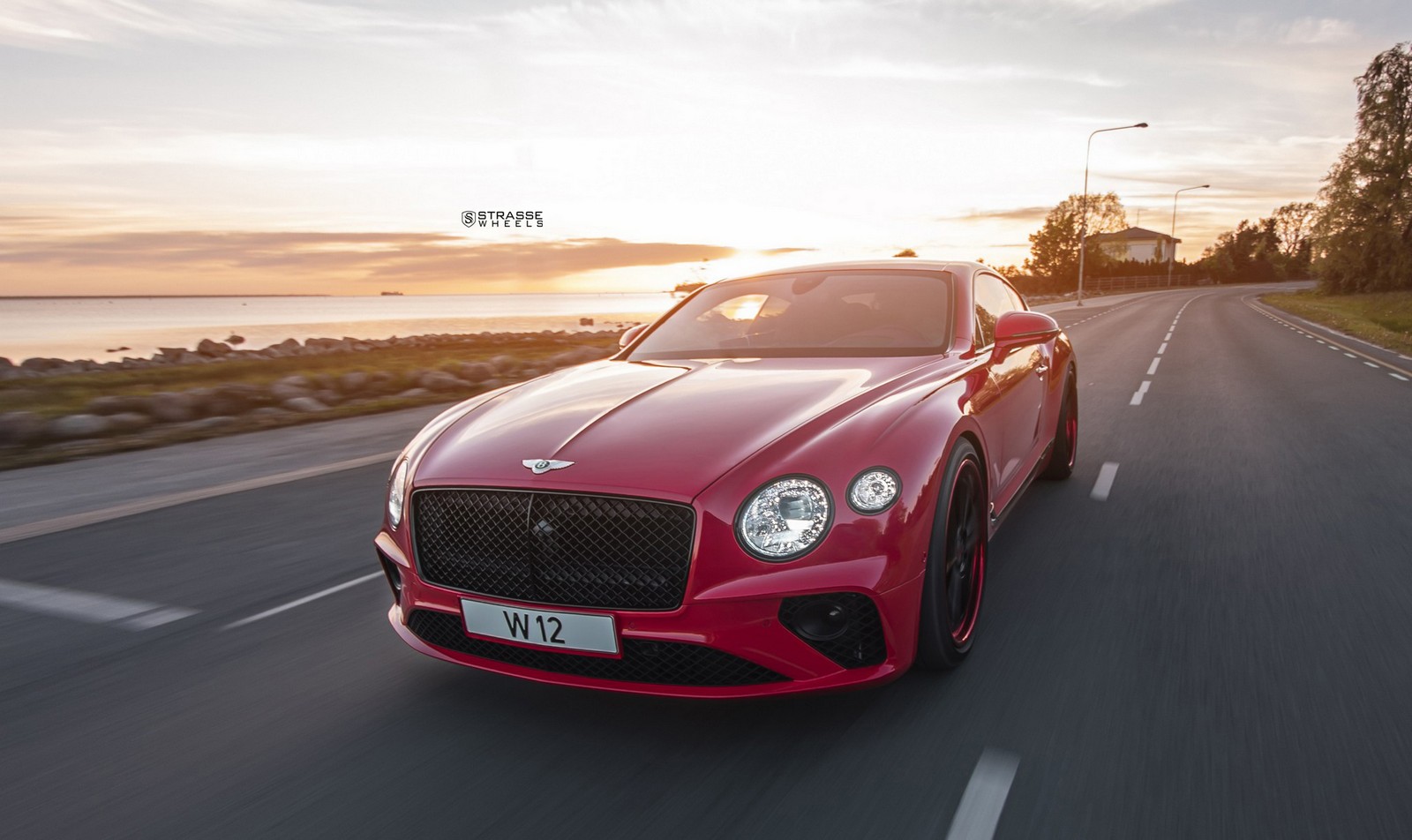 How Much Red Is Too Much? Meet Strasse’s Custom Bentley Continental GT