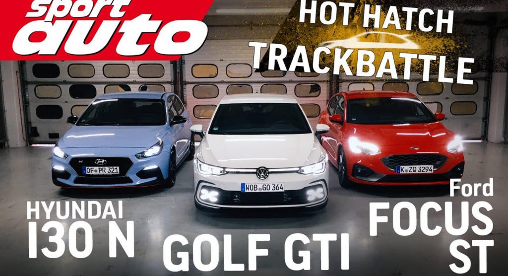  FWD Hot Hatch Track Battle: VW Golf GTI Vs. Hyundai i30 N Vs. Ford Focus ST