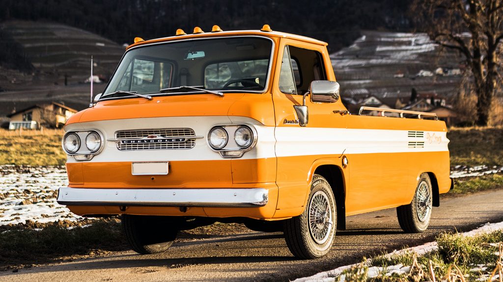 1962 Chevy Corvair Rampside “Big Orange” Is One Fairly Unusual Machine