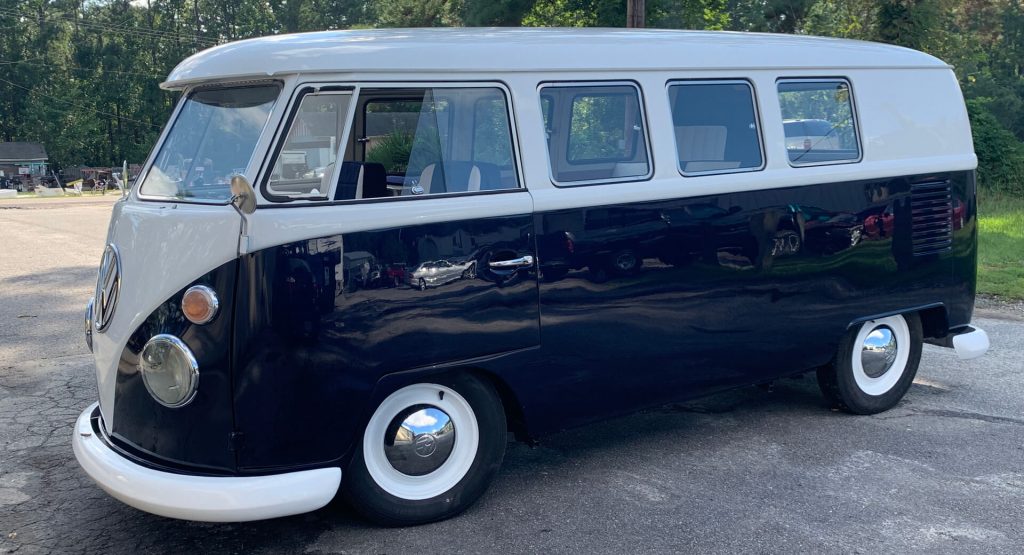  This Fully-Restored 1965 VW Bus Type II Will Cost You More Than A New Porsche Taycan