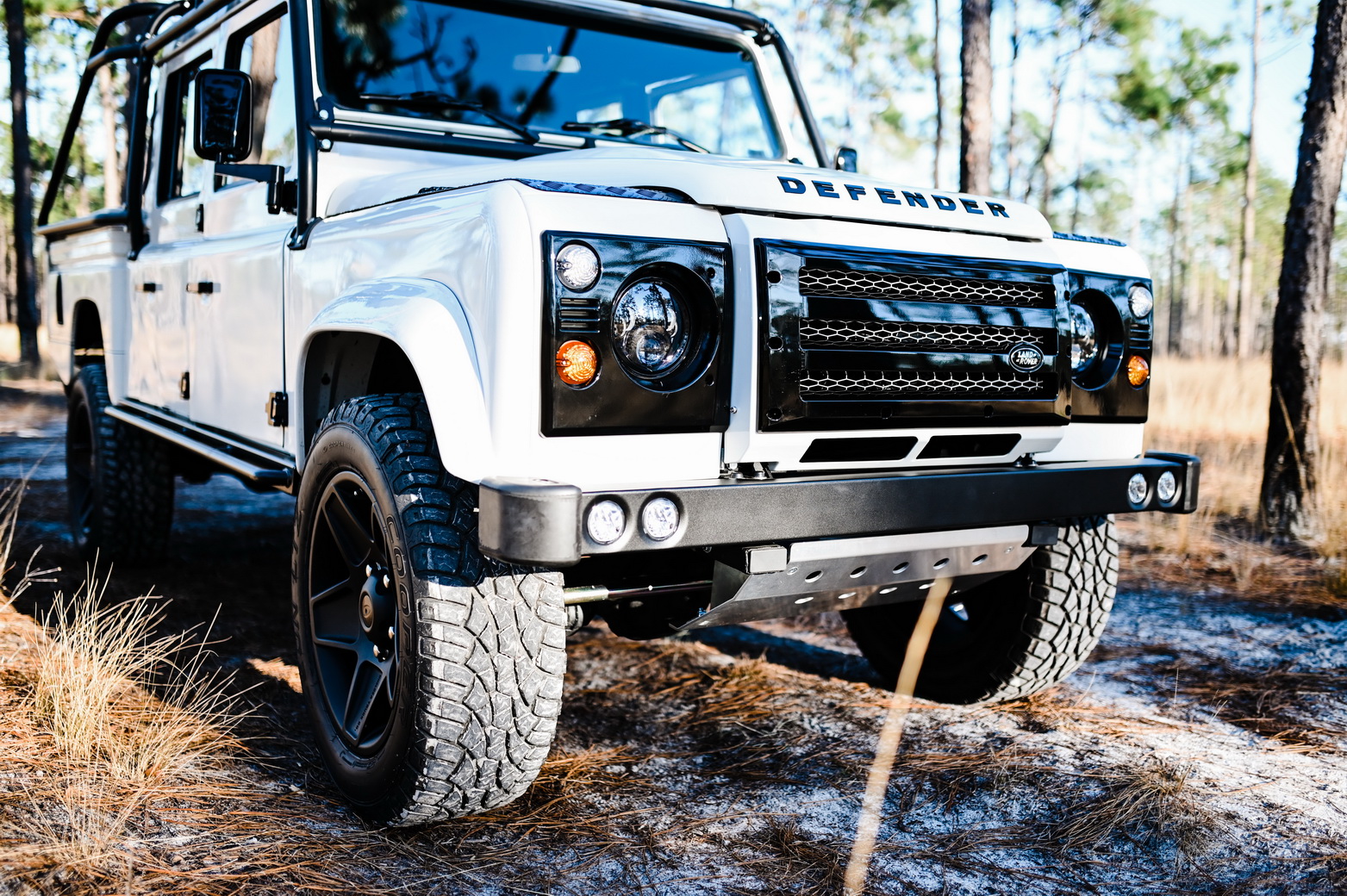1988 Restomod Land Rover Defender 130 Pickup Will Cost You $190K