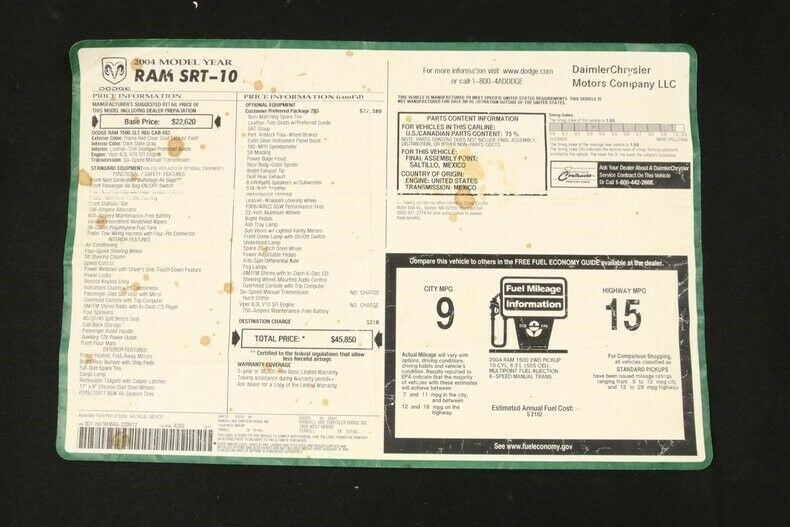 TRX Too Tame? Shift Yourself With This 11k Mile Dodge Ram SRT-10