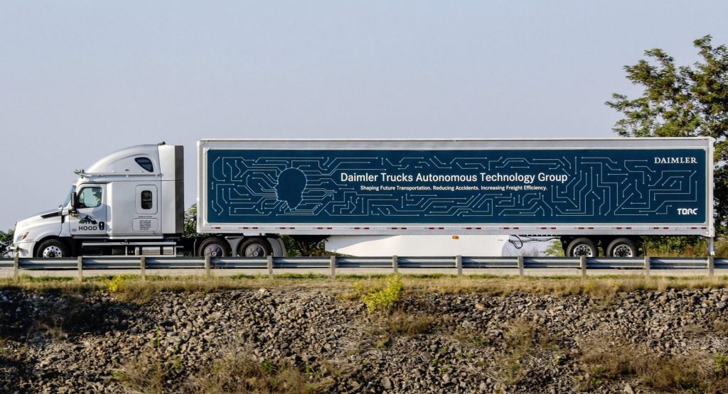 Torc Robotics Partners With Amazon To Make Autonomous Trucks For Daimler