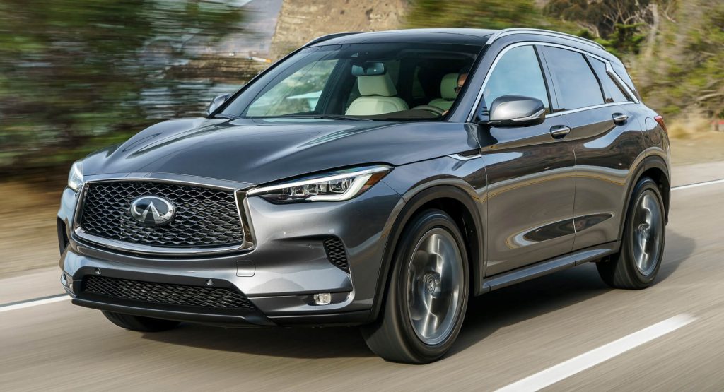 2020 Infiniti QX50 Recalled Due To Illegible Tire Size And Loading Capacity Placard